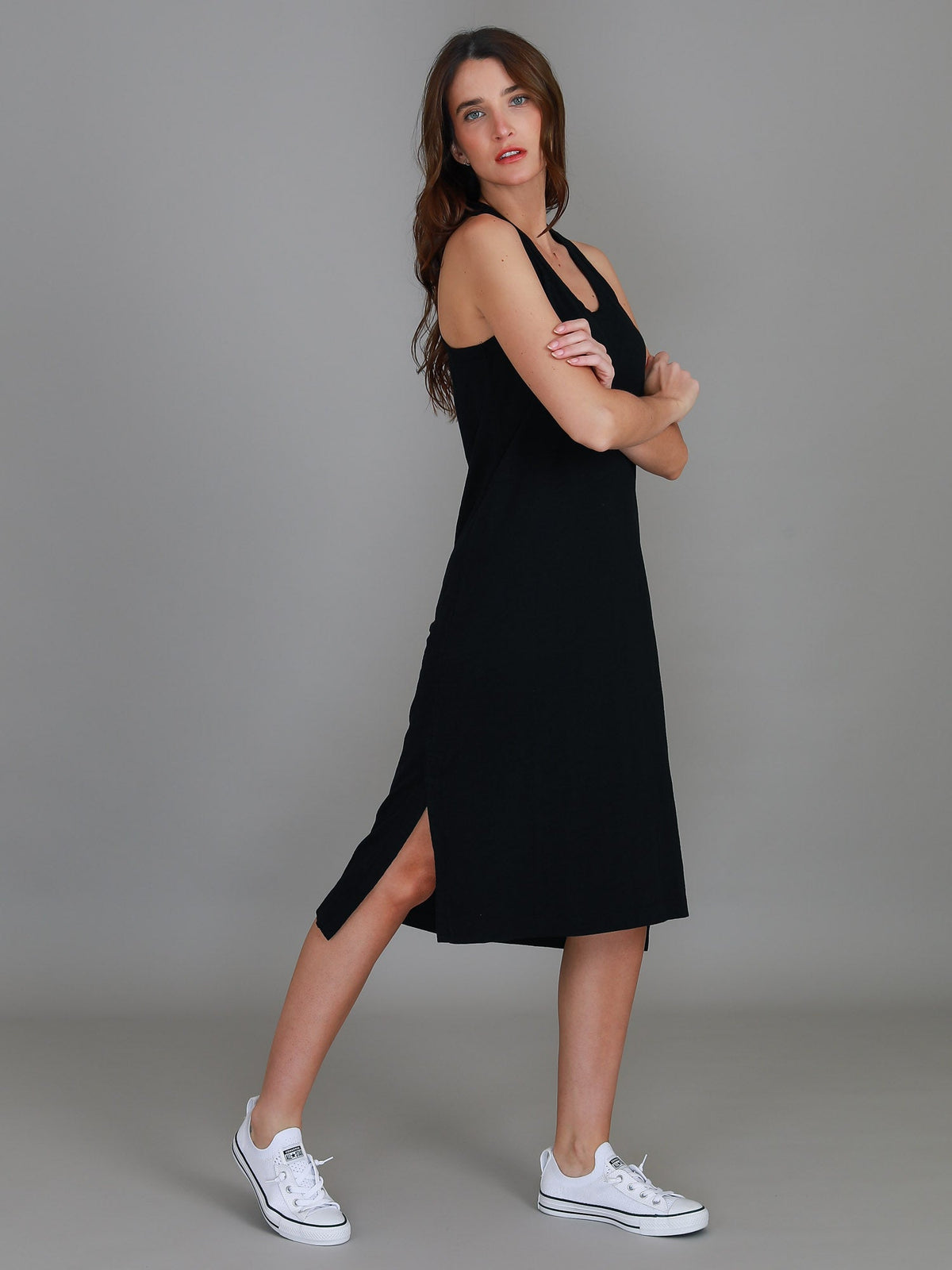 Hannah Racerback T Shirt Dress