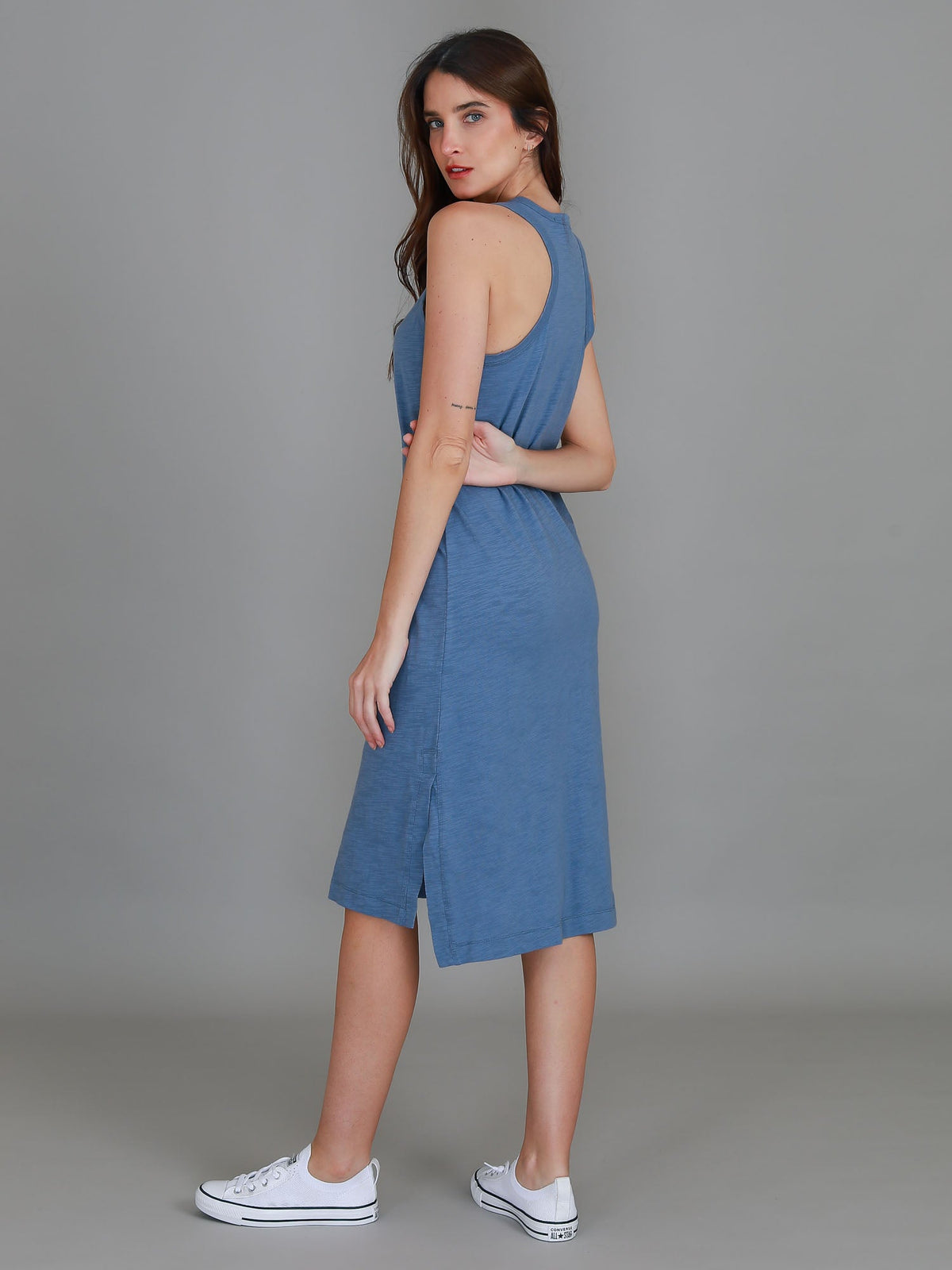 Hannah Racerback T Shirt Dress