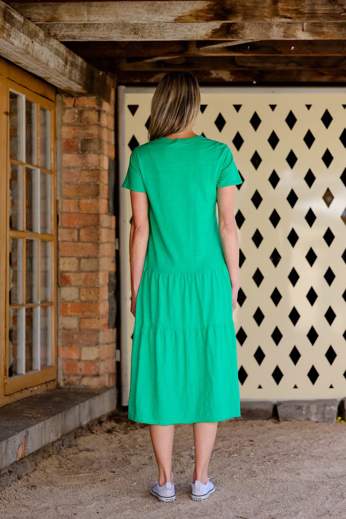 Hazel Tiered Midi Dress