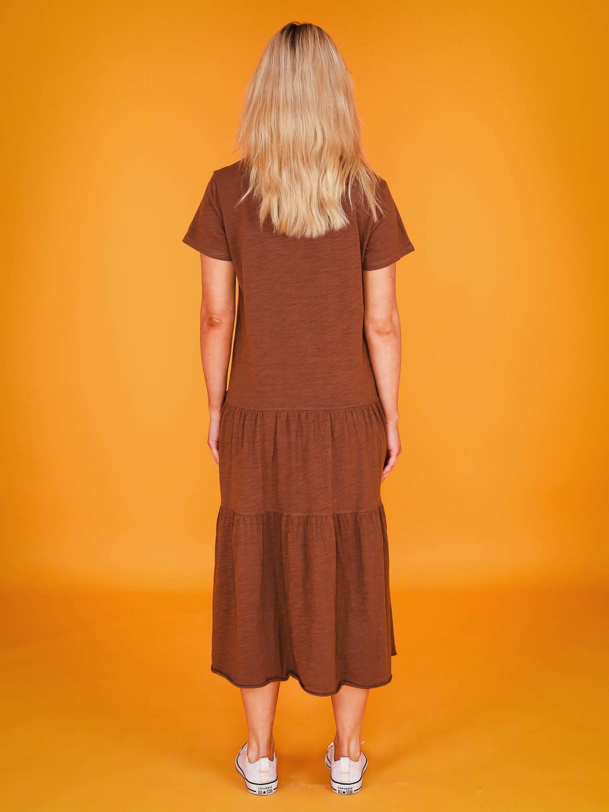 Hazel Tiered Midi Dress