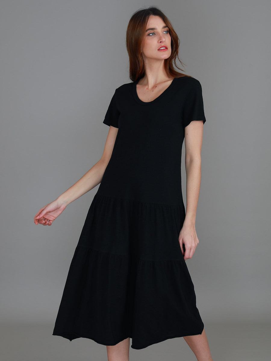 Hazel Tiered Midi Dress