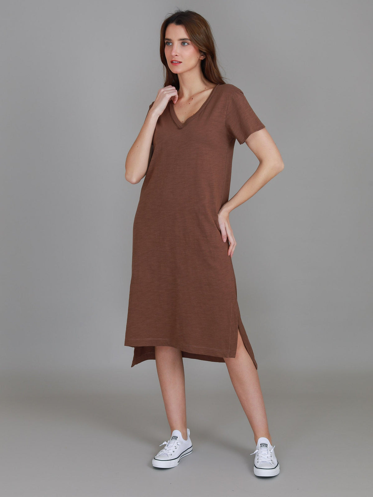 Aria V Neck Dress