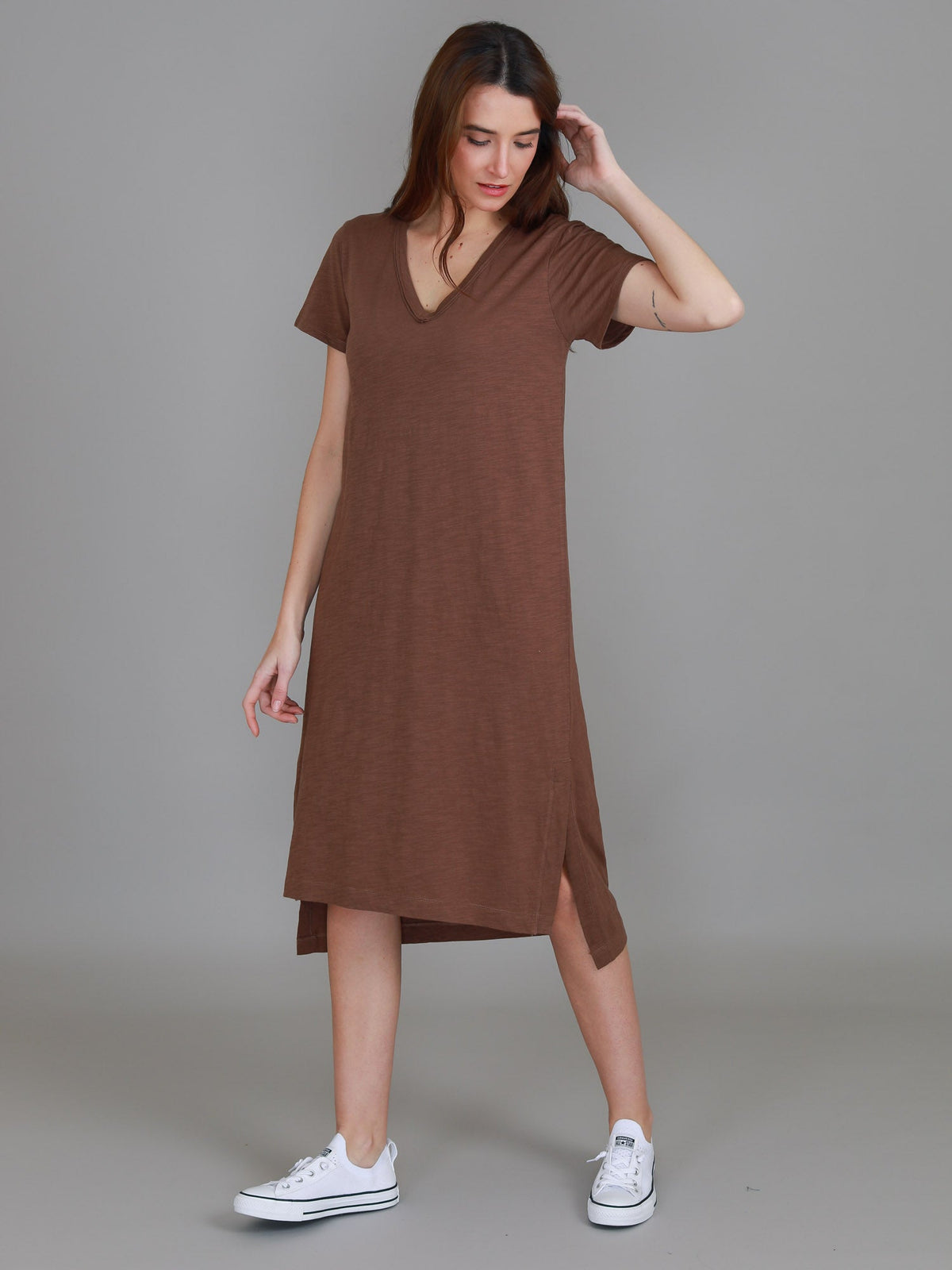 Aria V Neck Dress