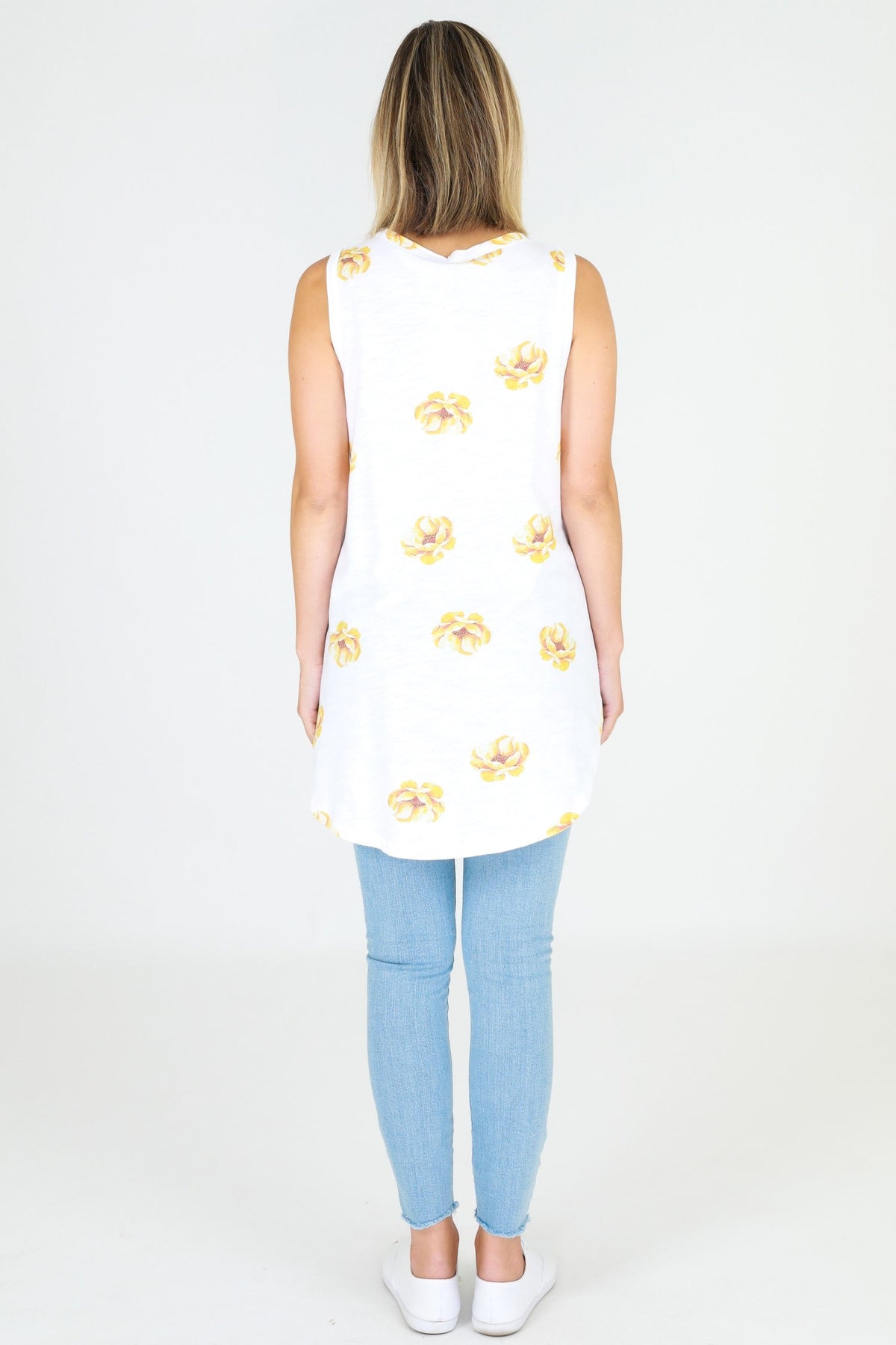 Camilla White Tank Top (Sale)