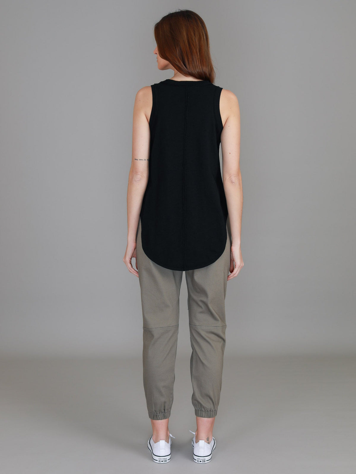 Audrey | Women's V-Neck Tank Top – Cotton Slub Jersey