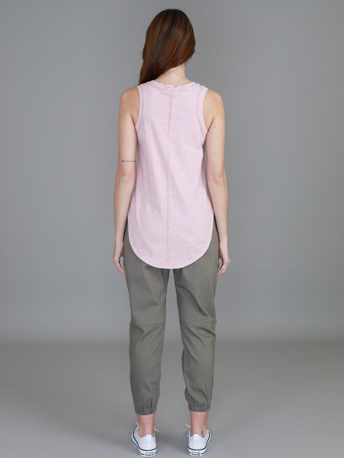Audrey | Women's V-Neck Tank Top – Cotton Slub Jersey