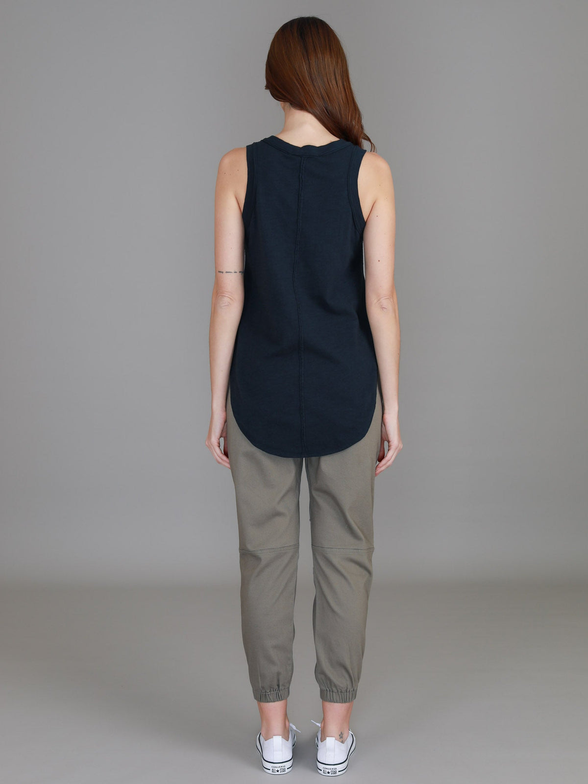 Audrey | Women's V-Neck Tank Top – Cotton Slub Jersey