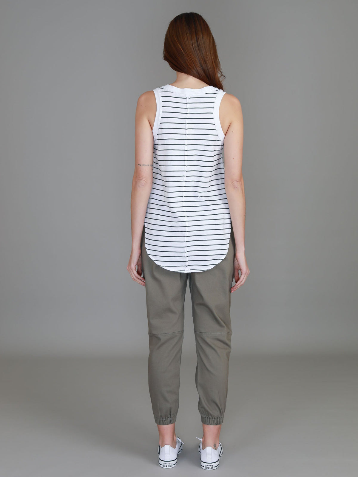 Audrey | Women's V-Neck Tank Top – Cotton Slub Jersey
