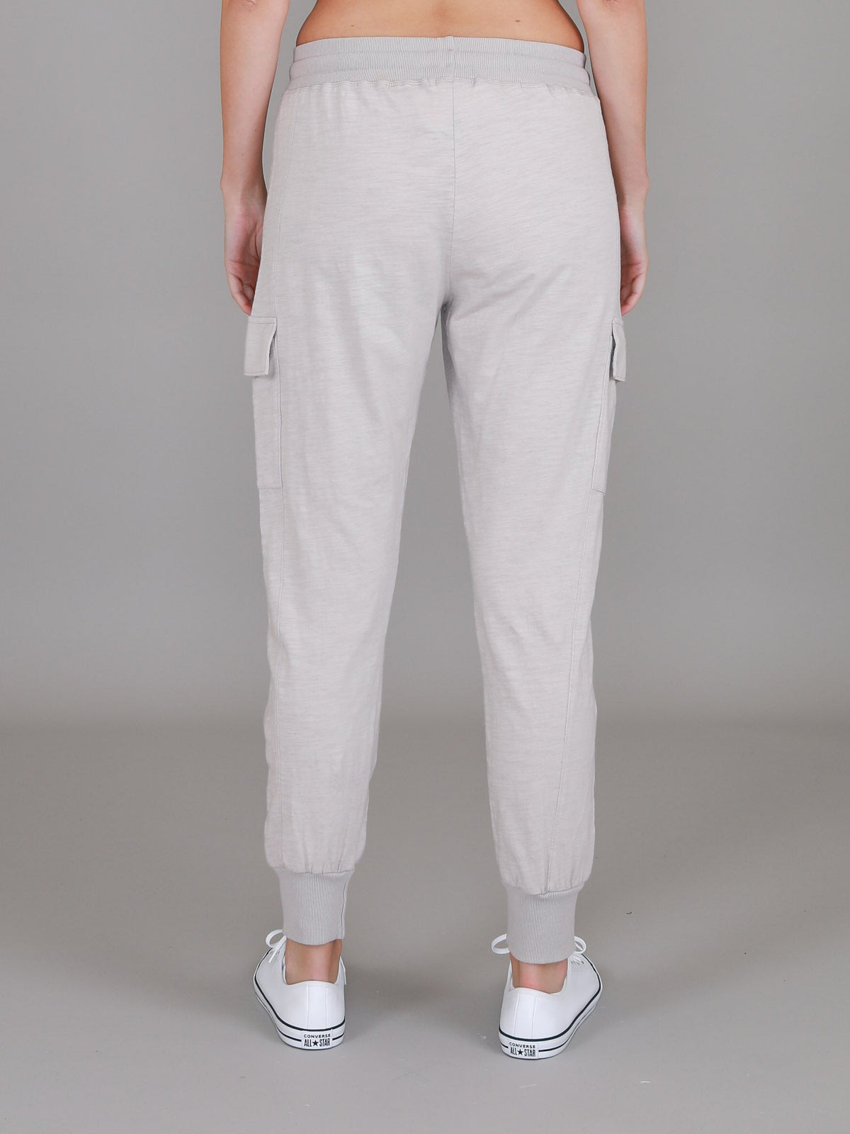 Cargo Jogger | Women's Tapered Cargo Pants – Cotton Jersey