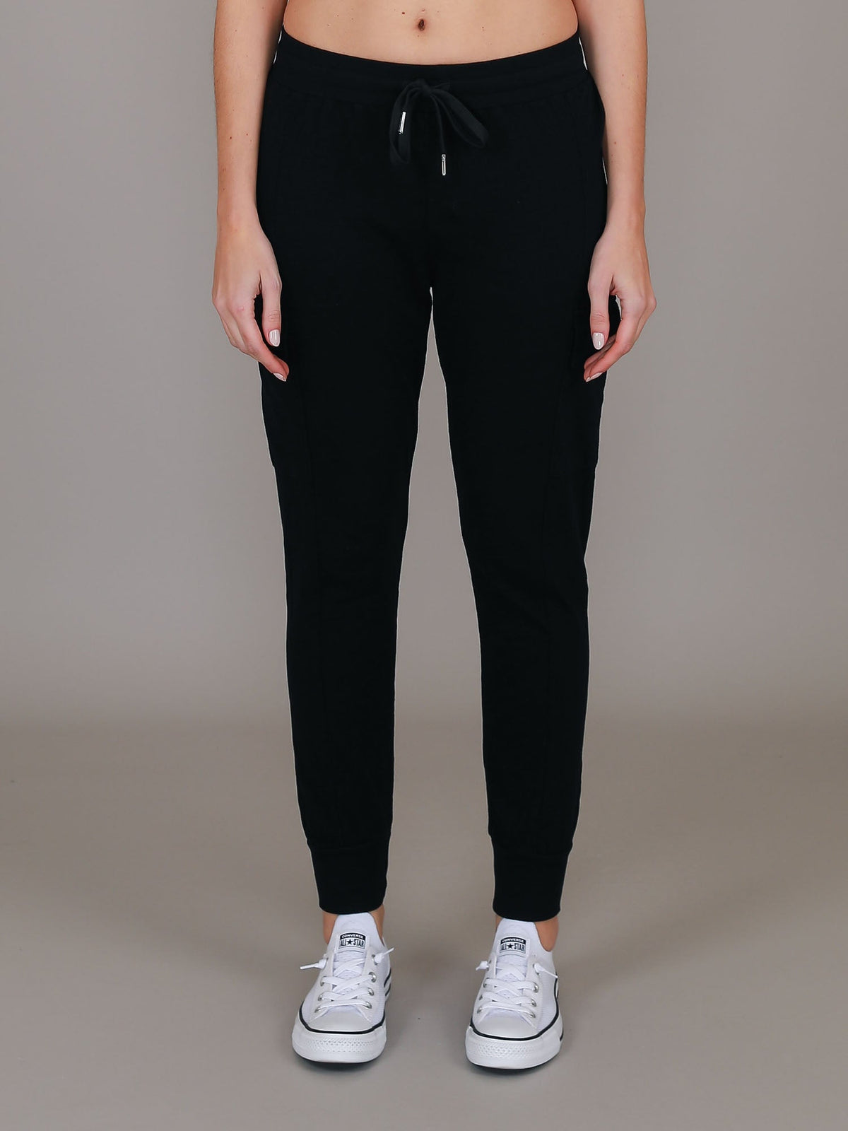 Cargo Jogger | Women's Tapered Cargo Pants – Cotton Jersey