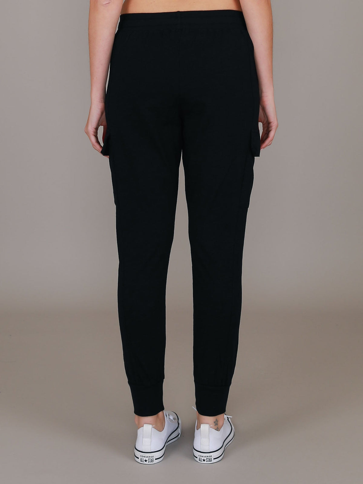 Cargo Jogger | Women's Tapered Cargo Pants – Cotton Jersey