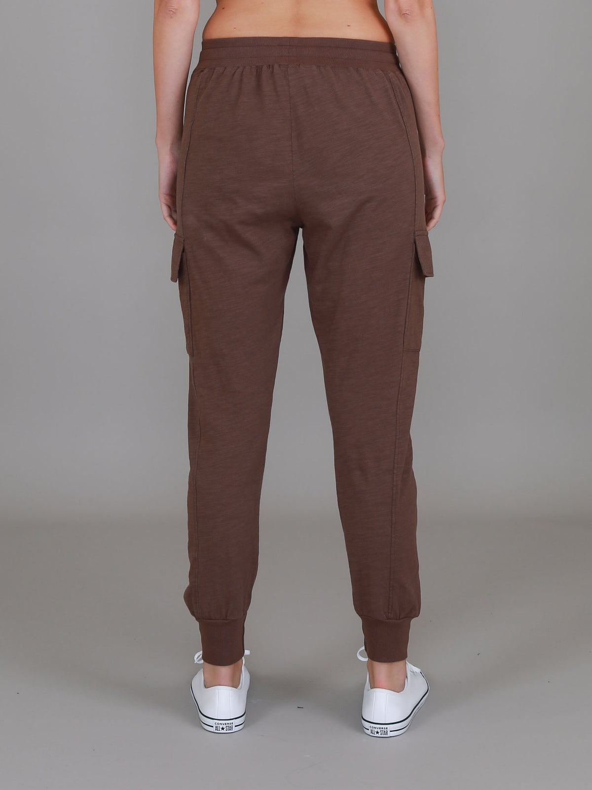 Cargo Jogger | Women's Tapered Cargo Pants – Cotton Jersey