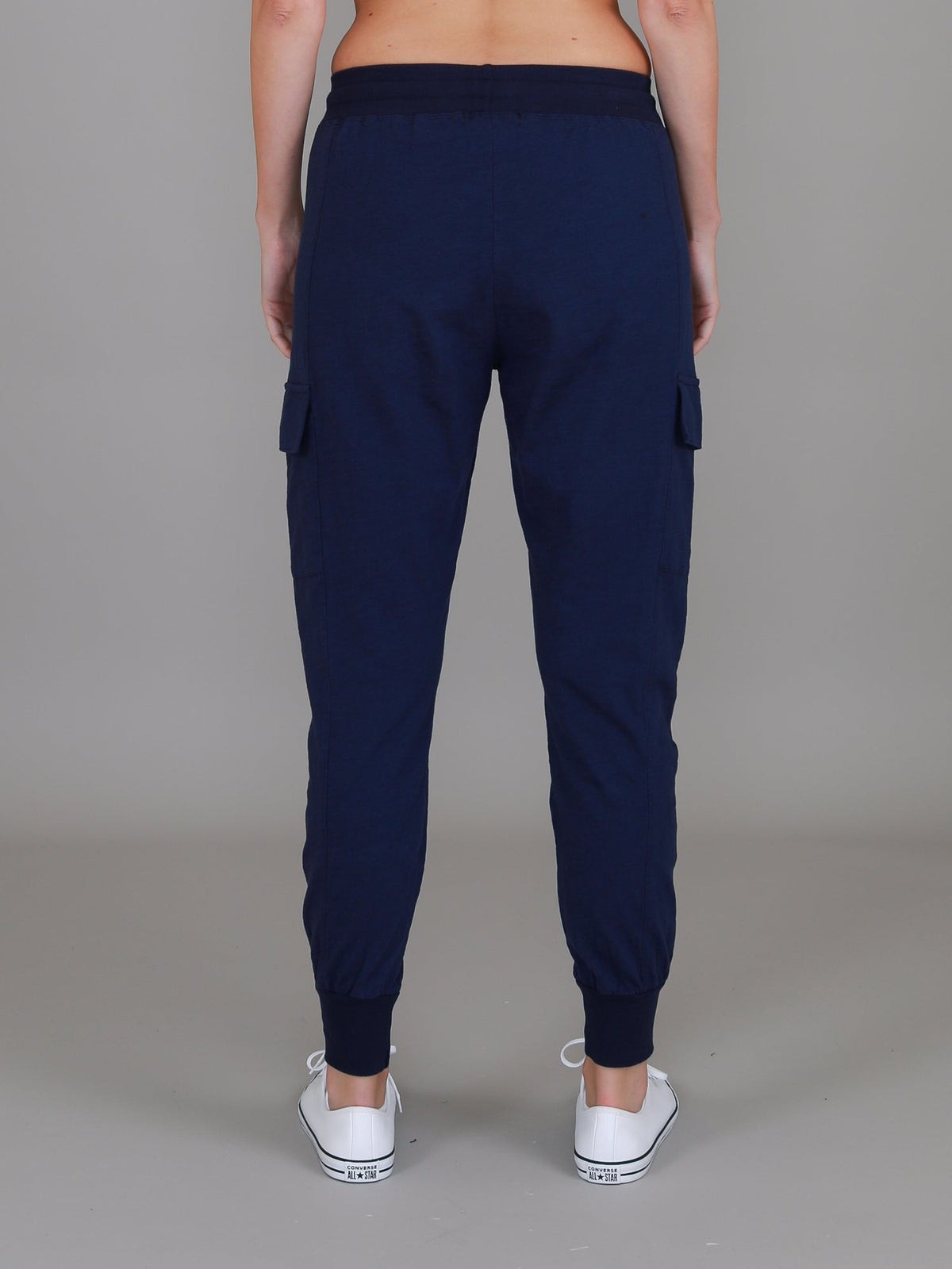 Cargo Jogger | Women's Tapered Cargo Pants – Cotton Jersey