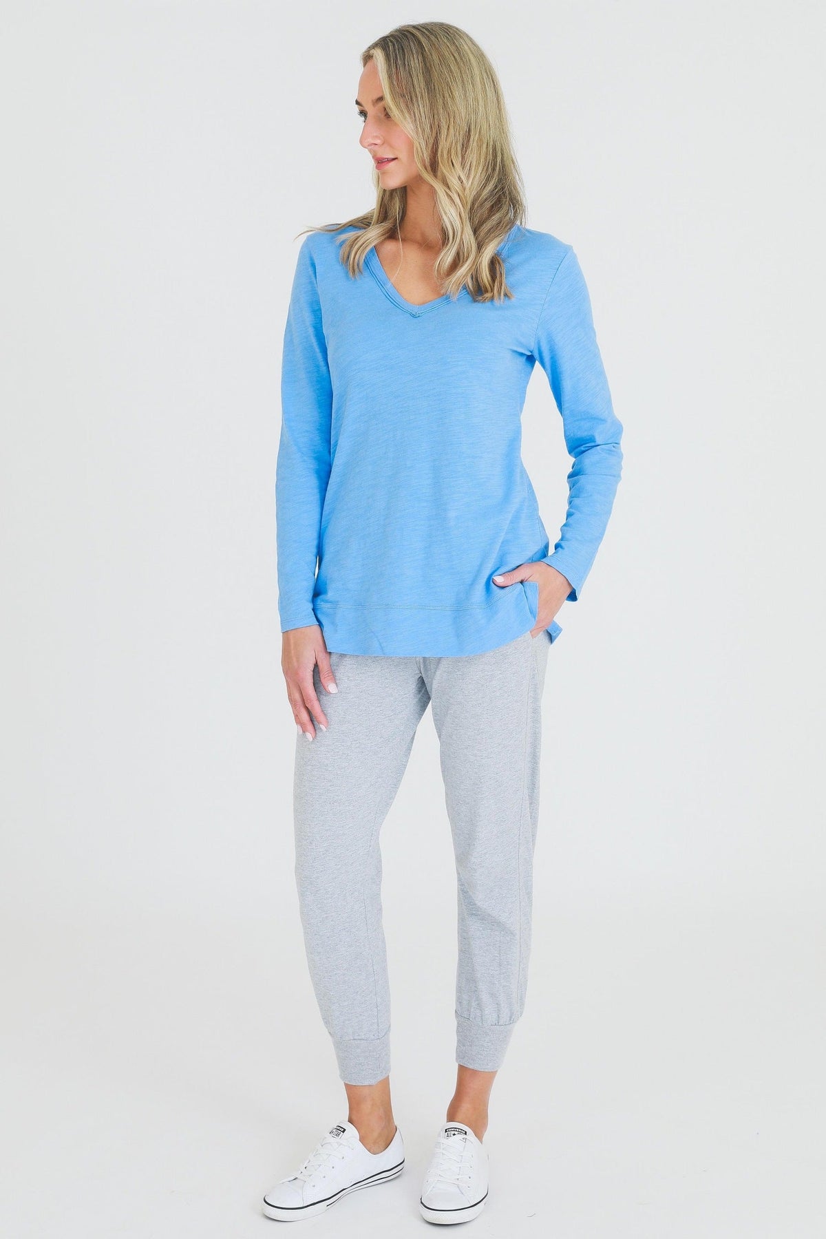 Leah V Neck T Shirt