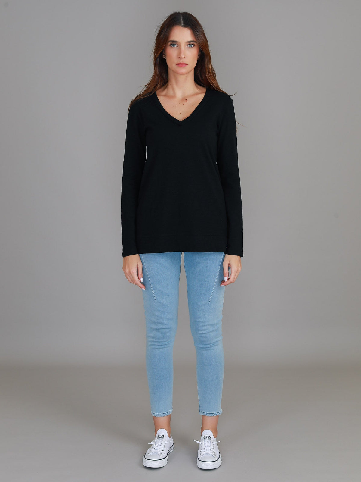 Leah V Neck T Shirt