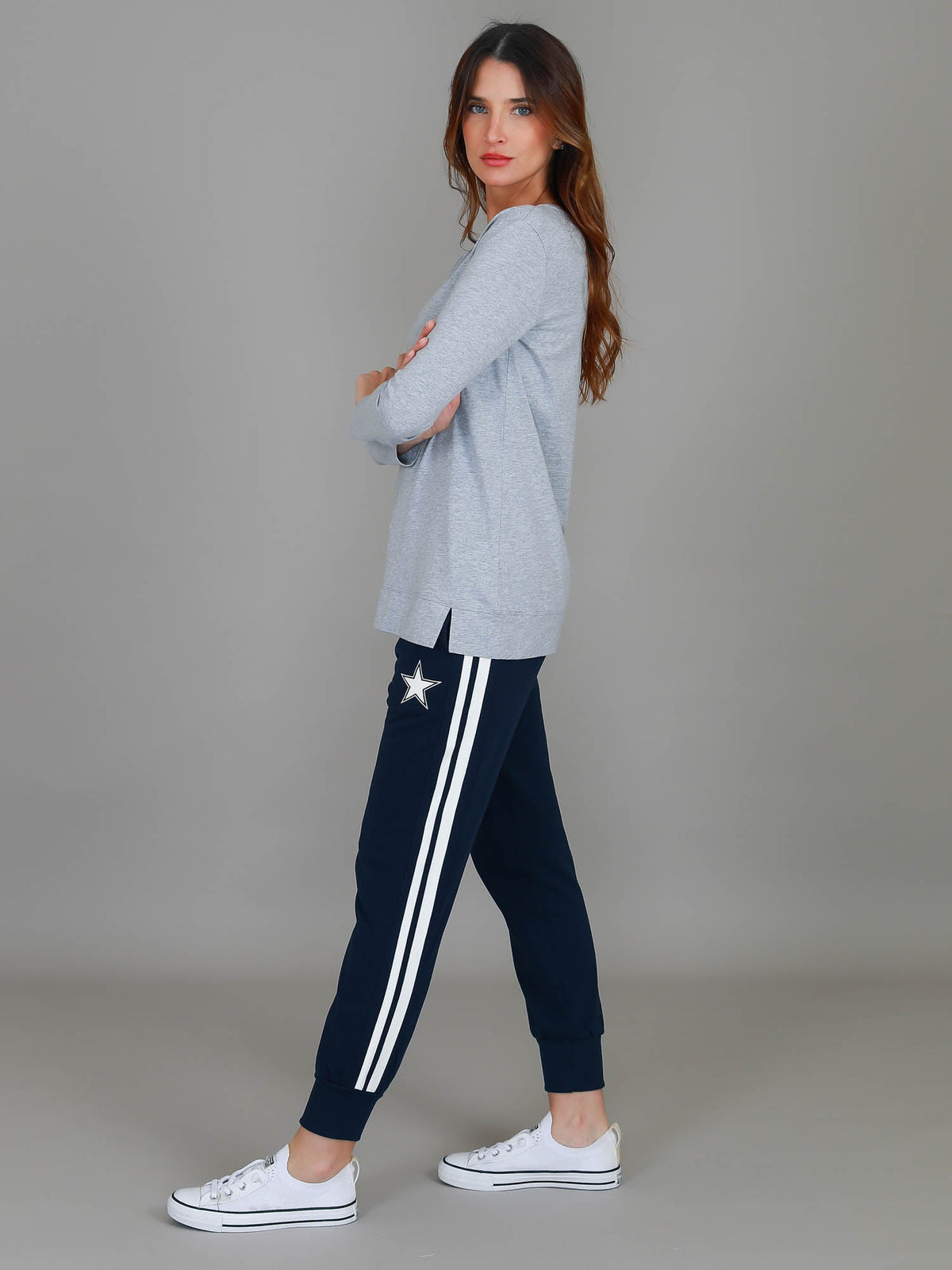 Leah V Neck T Shirt