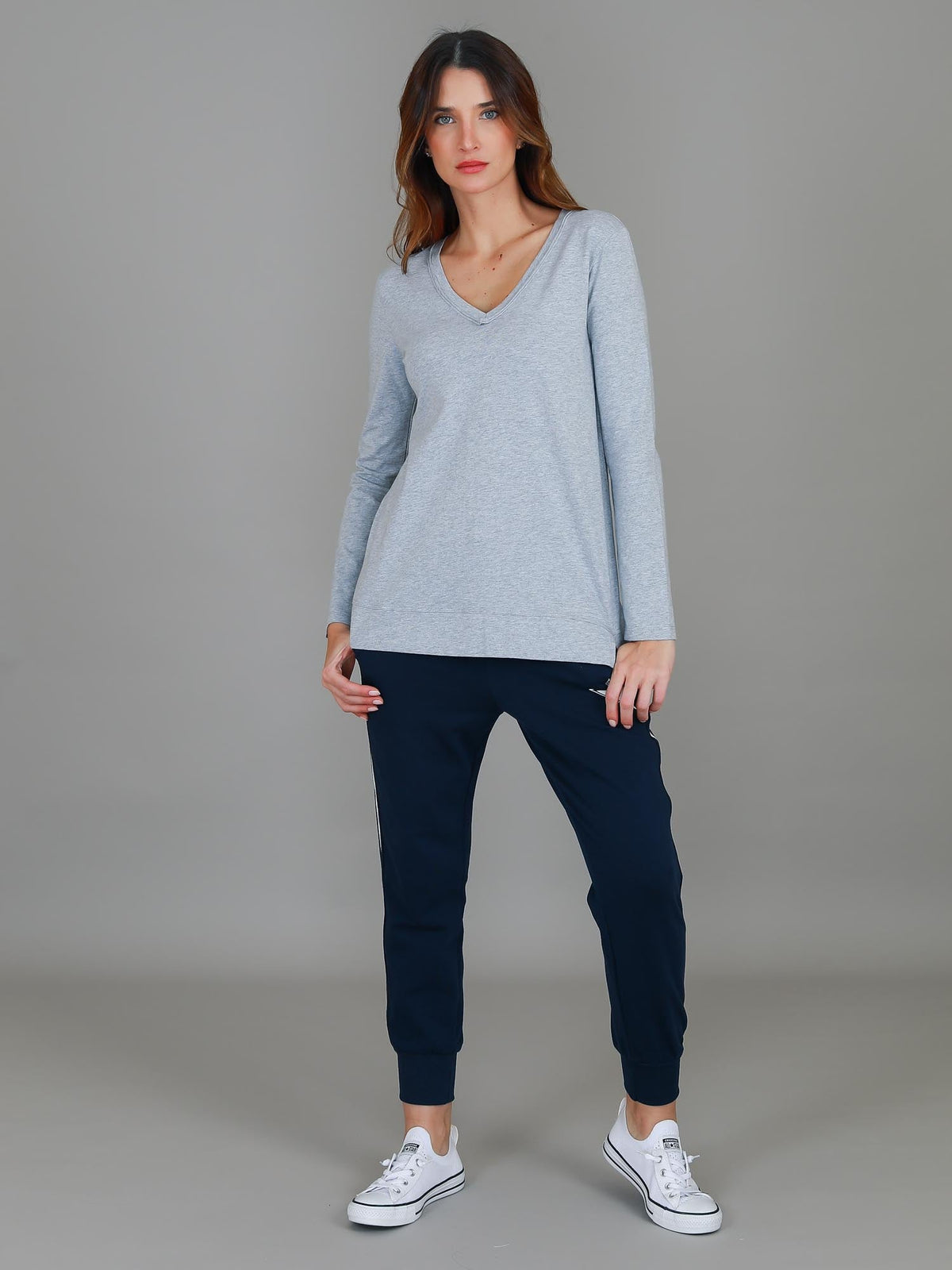 Leah V Neck T Shirt