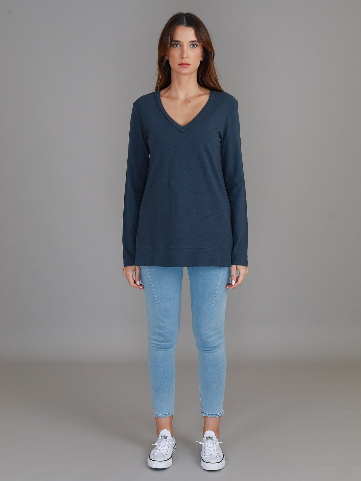 Leah V Neck T Shirt