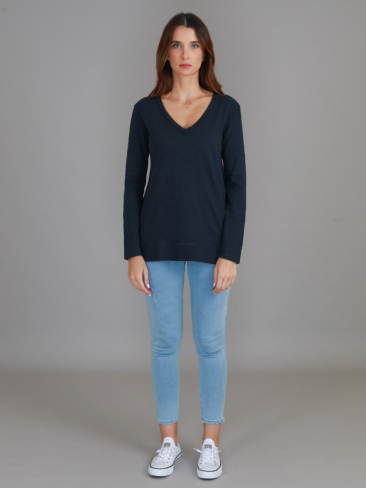 Leah V Neck T Shirt