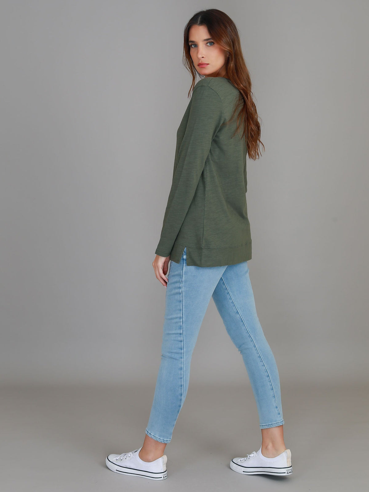 Leah V Neck T Shirt
