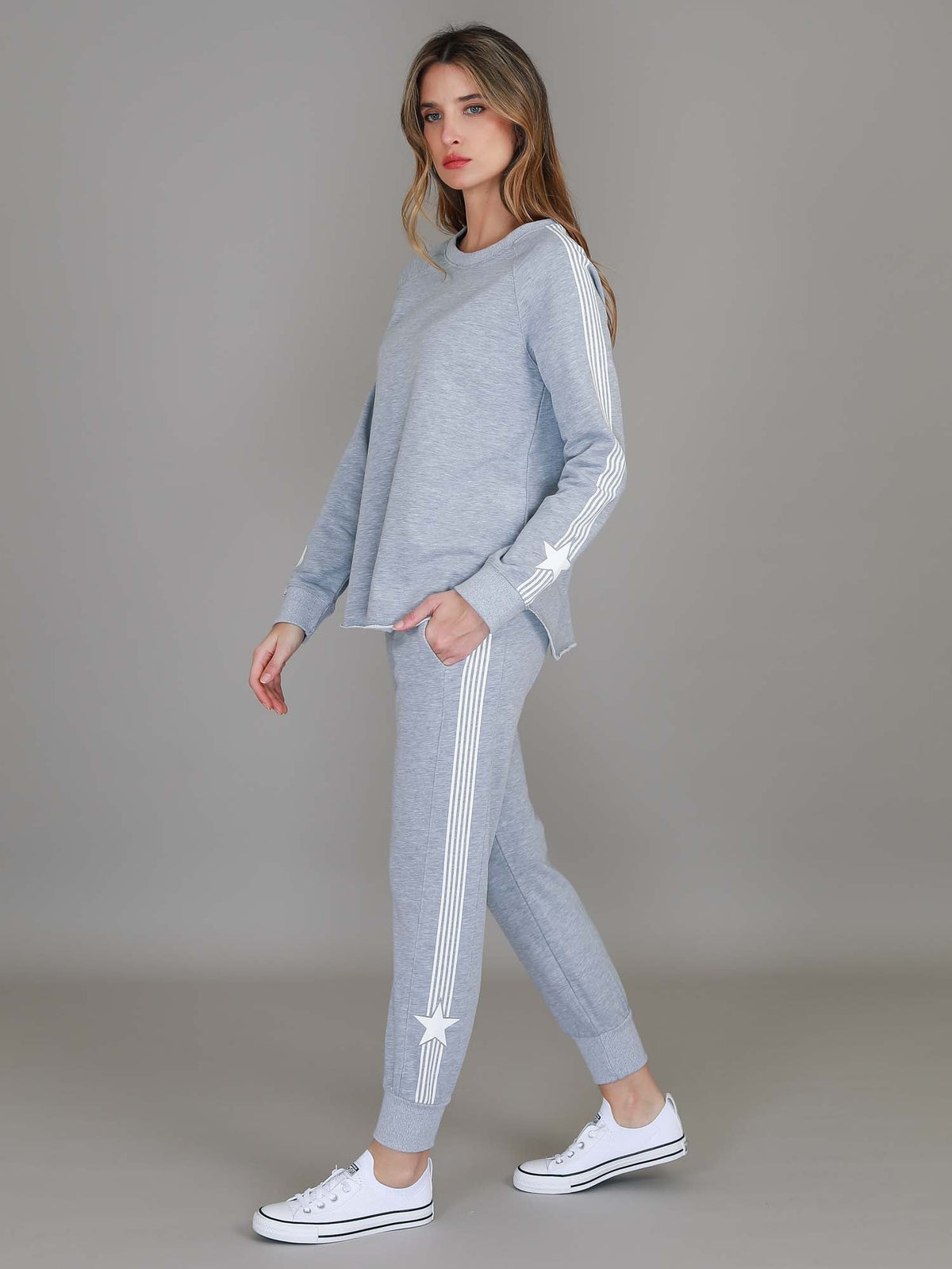 Britney Star Stripe Sweatpants