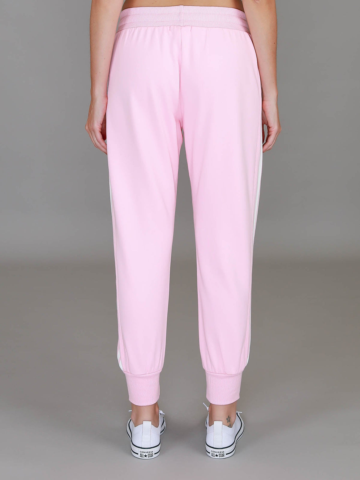 Pammy | Women's Stripe Panel Sweatpants – Cotton French Terry