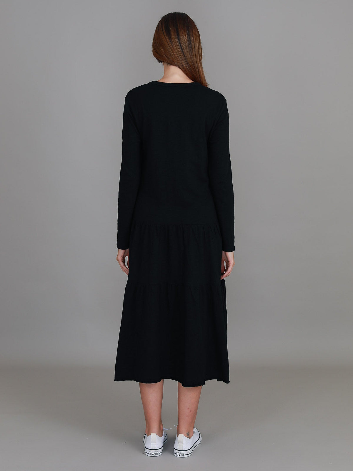 Vera Tiered Midi Dress