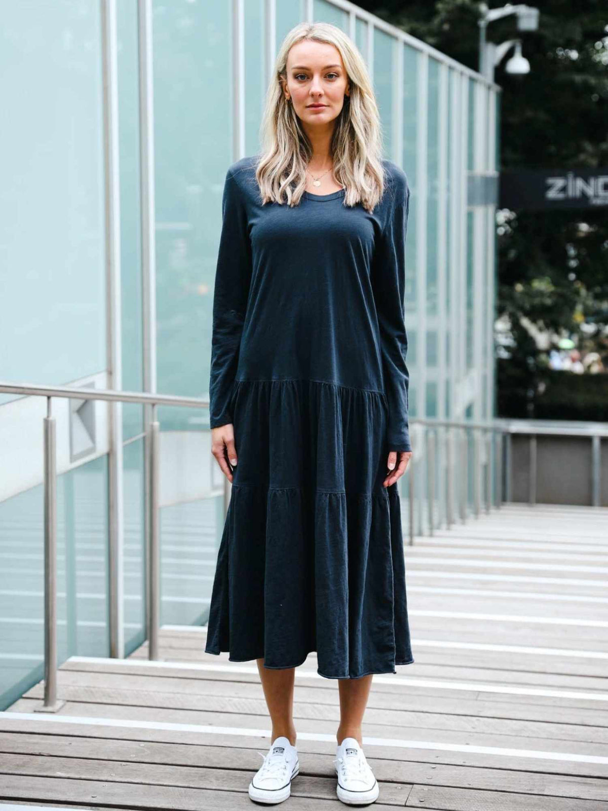 Vera Tiered Midi Dress