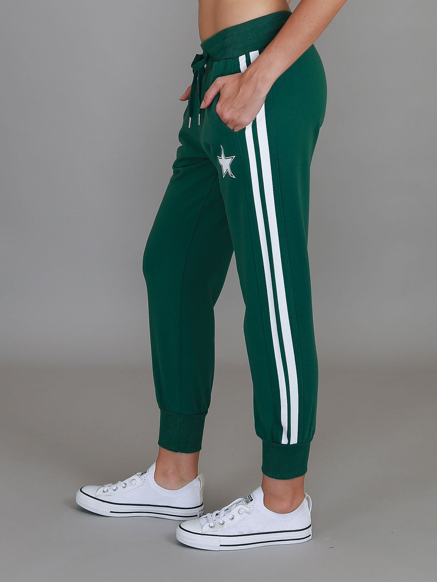 Gerry | Women's Superstar Stripe Tapered Sweatpants – French Terry