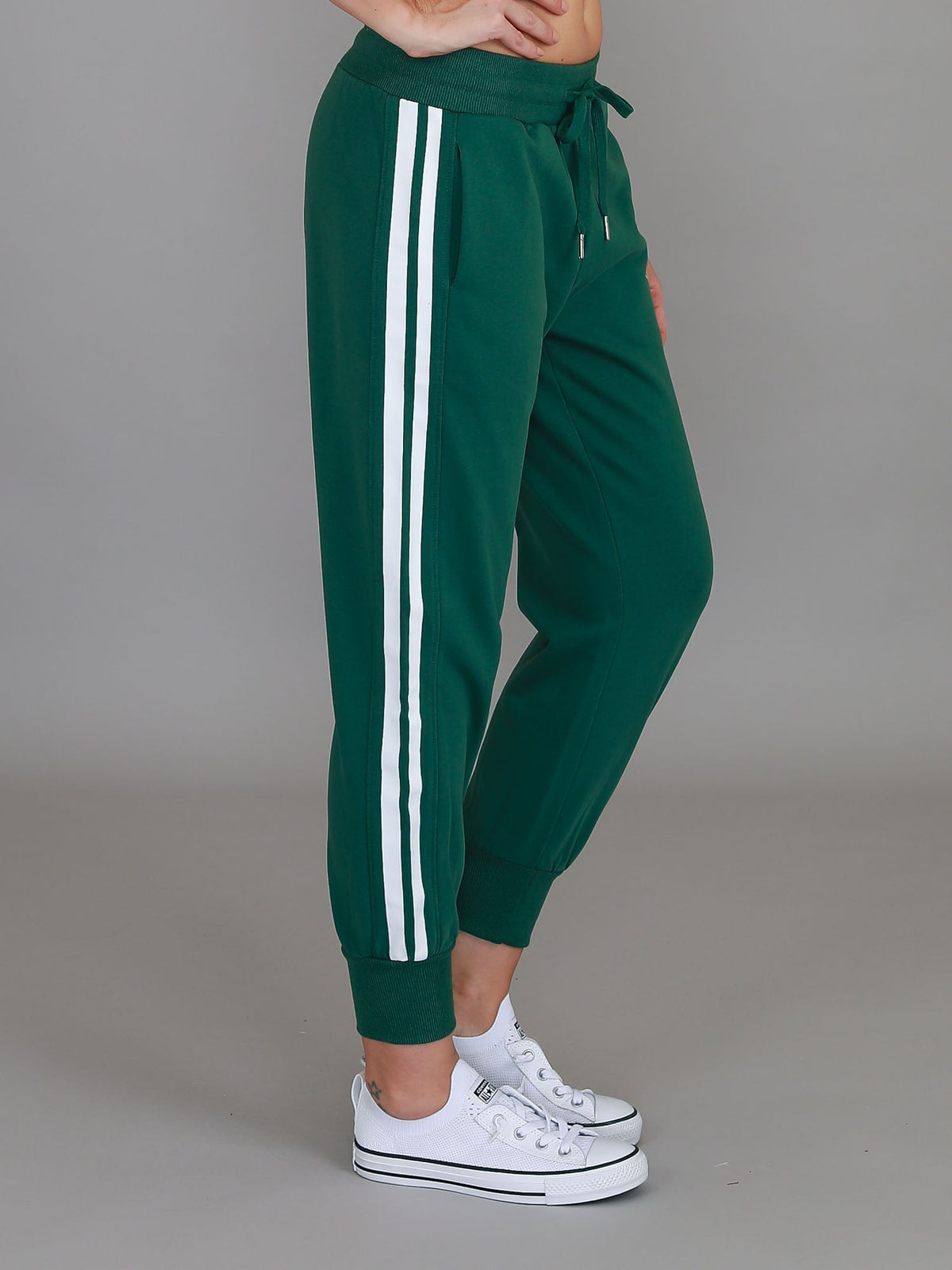 Gerry | Women's Superstar Stripe Tapered Sweatpants – French Terry