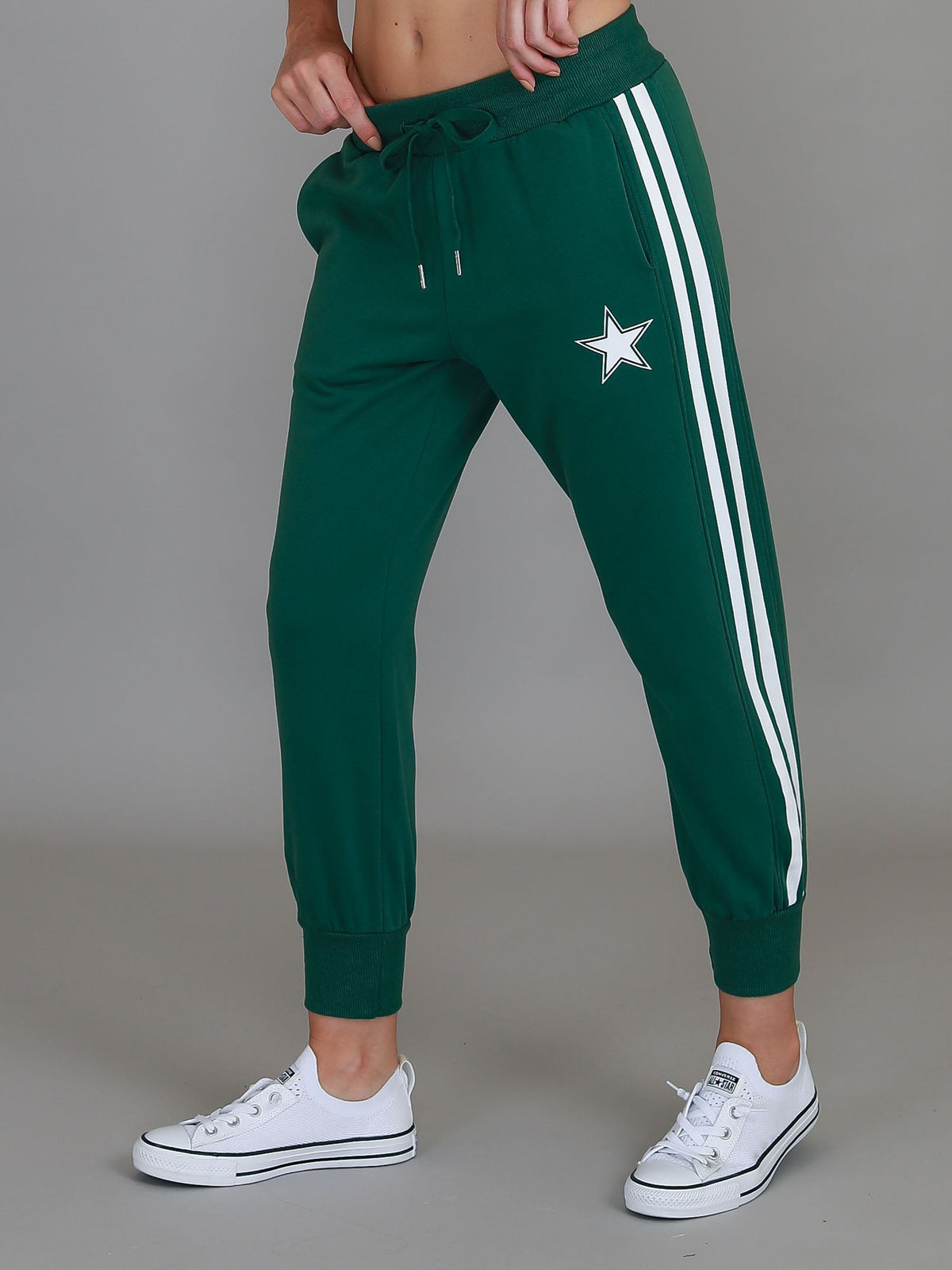 Gerry | Women's Superstar Stripe Tapered Sweatpants – French Terry
