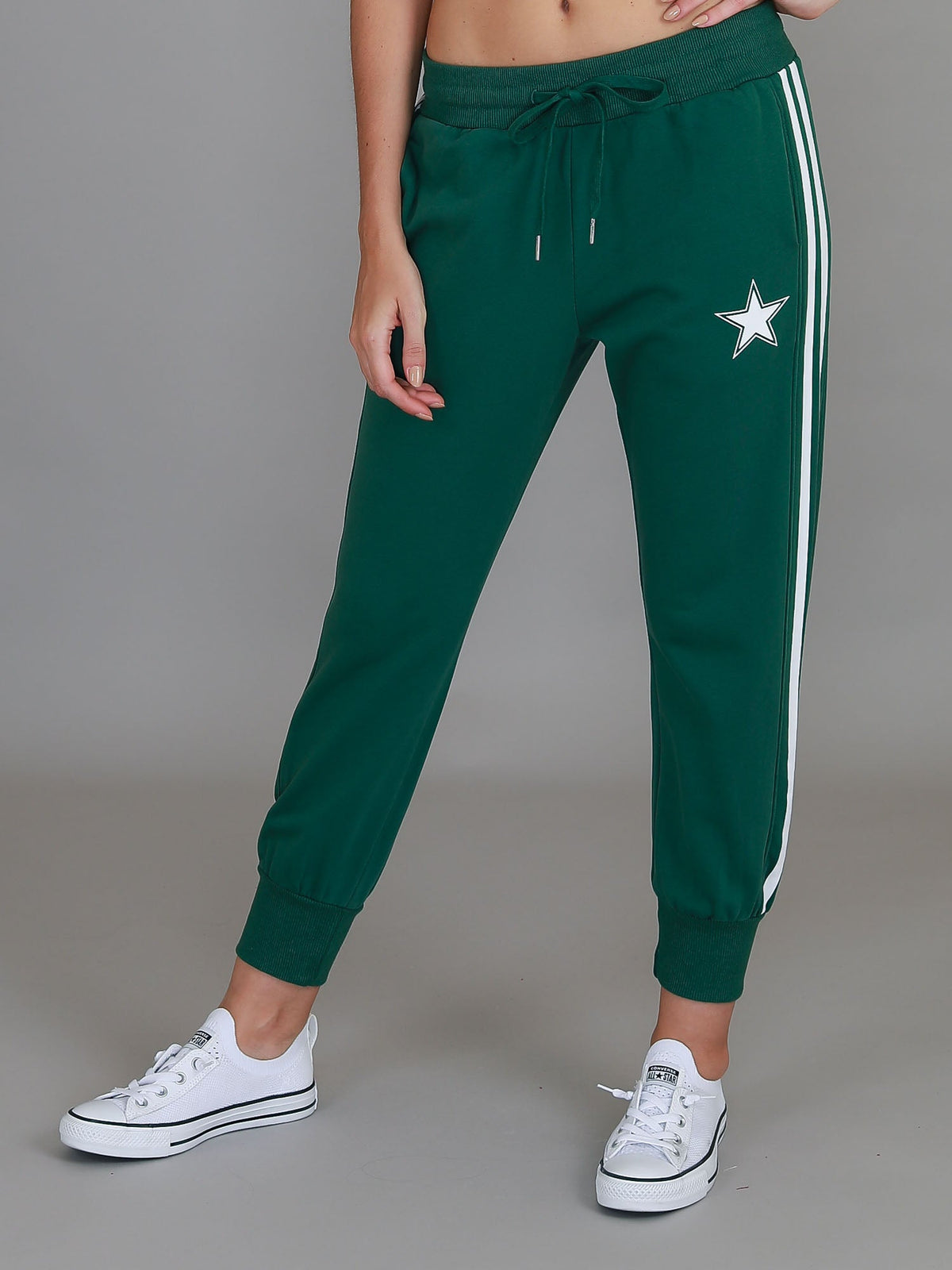Gerry | Women's Superstar Stripe Tapered Sweatpants – French Terry