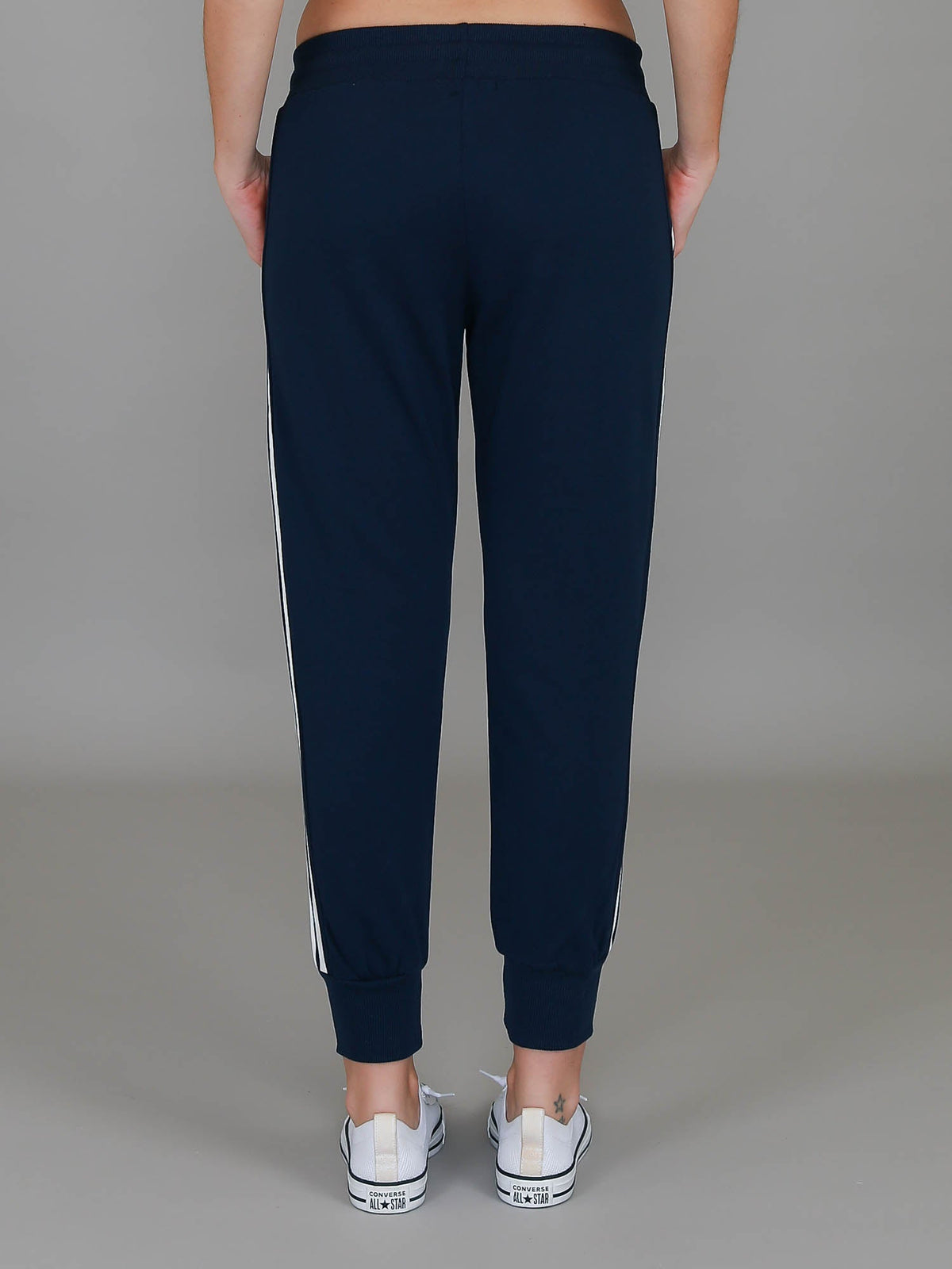 Gerry | Women's Superstar Stripe Tapered Sweatpants – French Terry