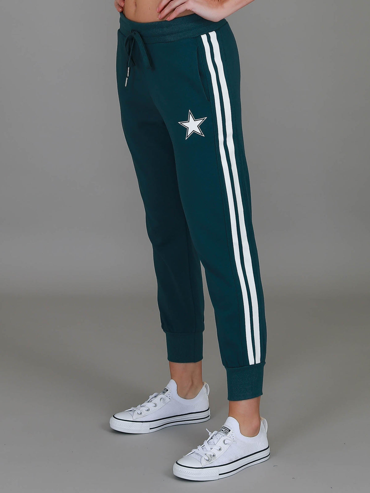 Gerry | Women's Superstar Stripe Tapered Sweatpants – French Terry