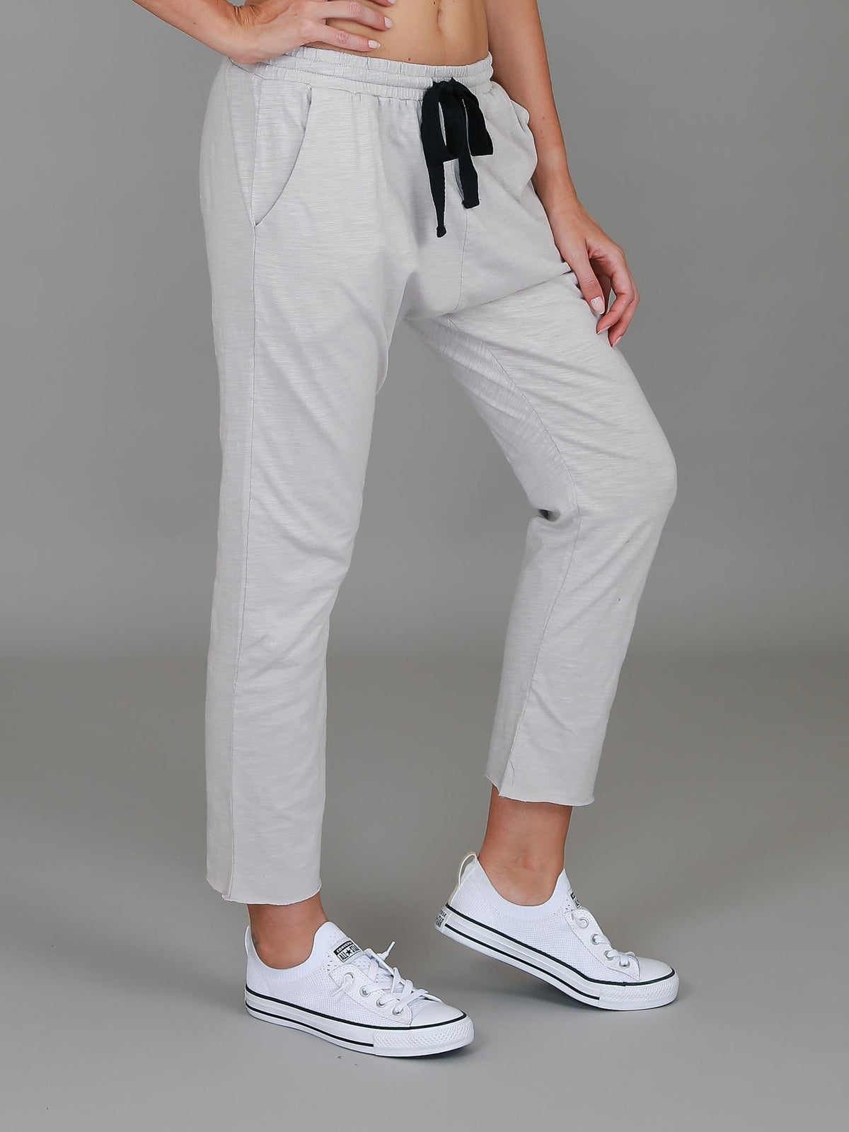 Ariel | Women's Straight Leg Jogger Pants – Cotton Jersey