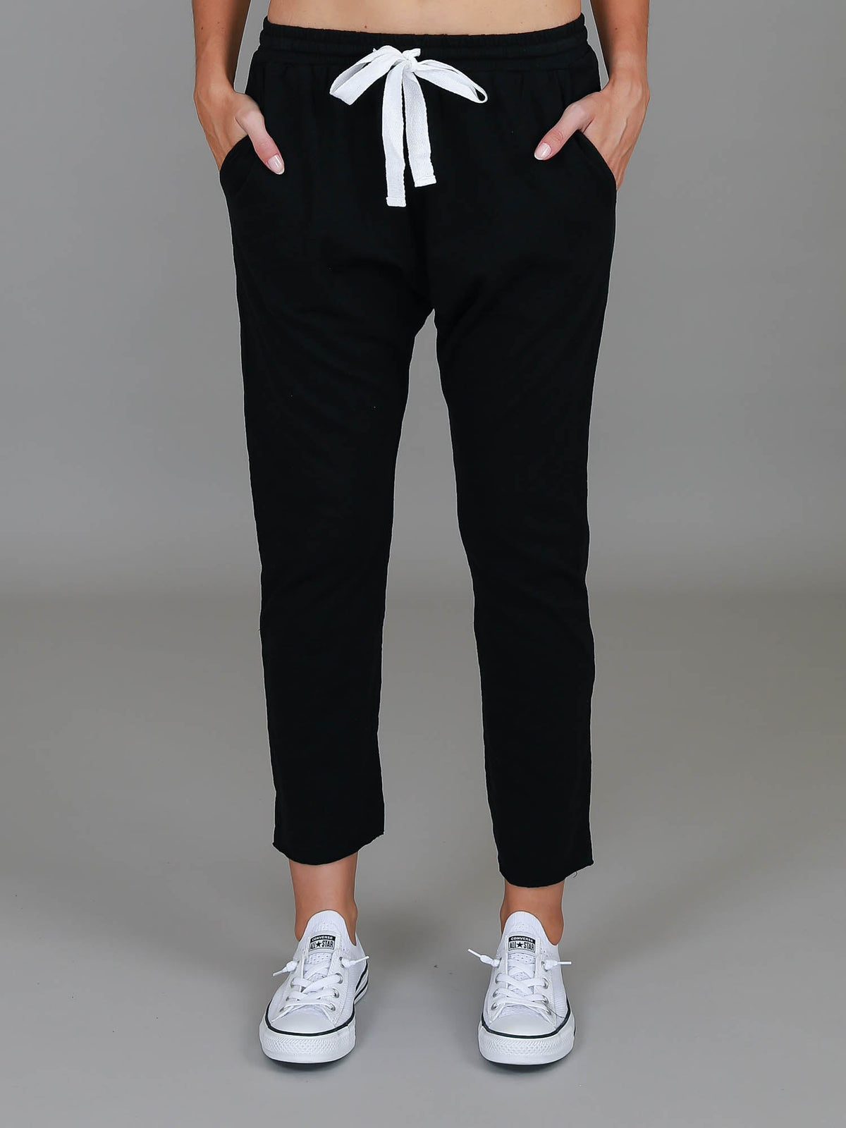 Ariel | Women's Straight Leg Jogger Pants – Cotton Jersey