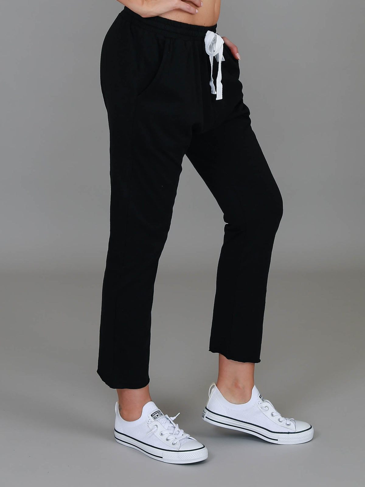 Ariel | Women's Straight Leg Jogger Pants – Cotton Jersey