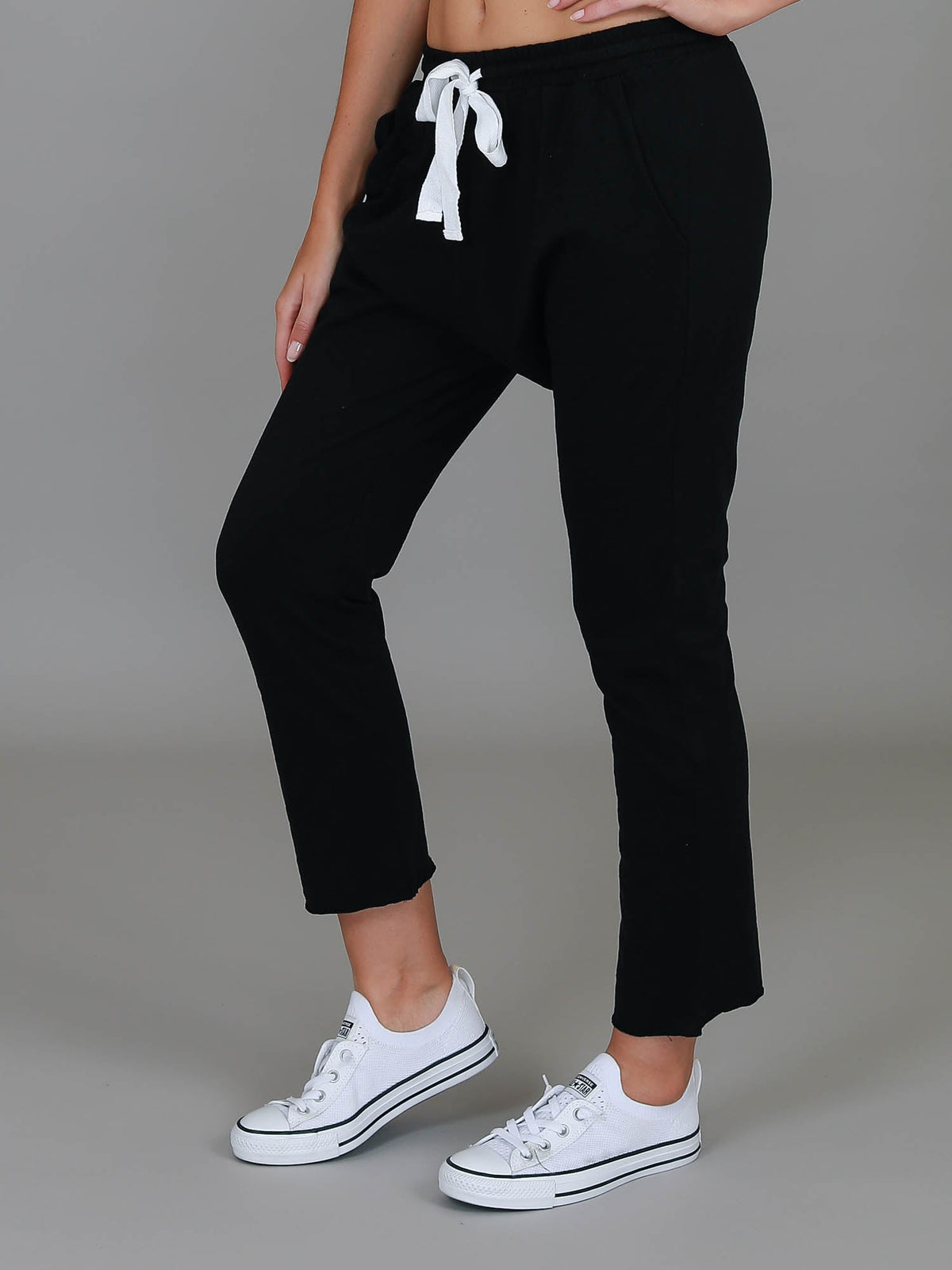 Ariel | Women's Straight Leg Jogger Pants – Cotton Jersey
