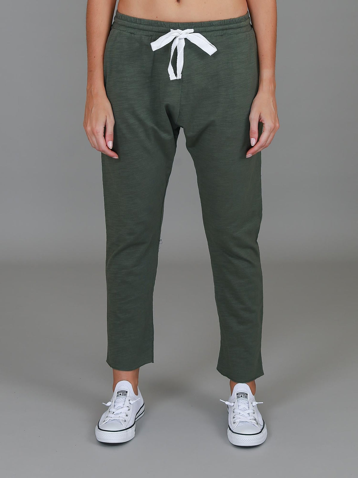 Ariel | Women's Straight Leg Jogger Pants – Cotton Jersey
