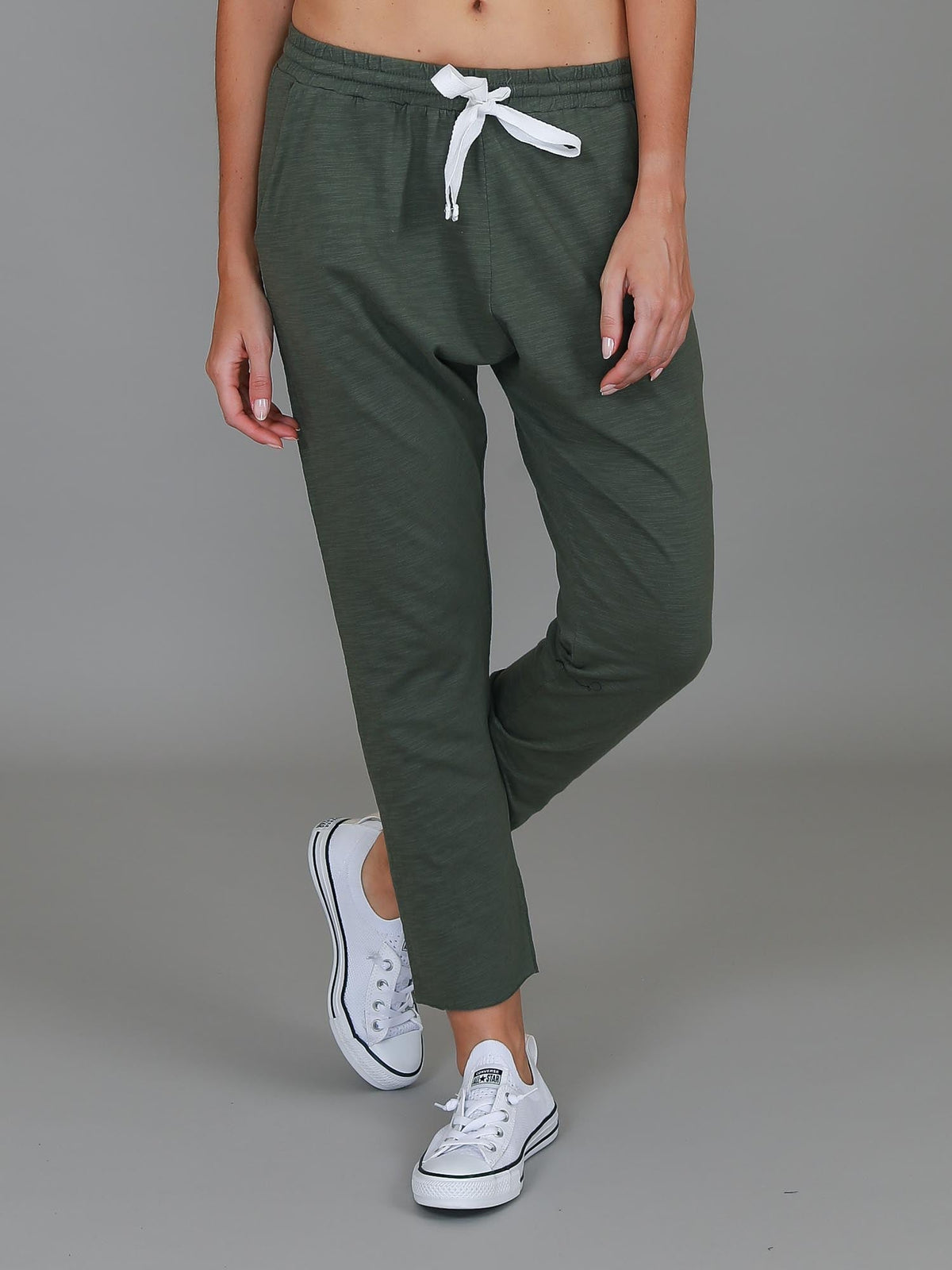 Ariel | Women's Straight Leg Jogger Pants – Cotton Jersey