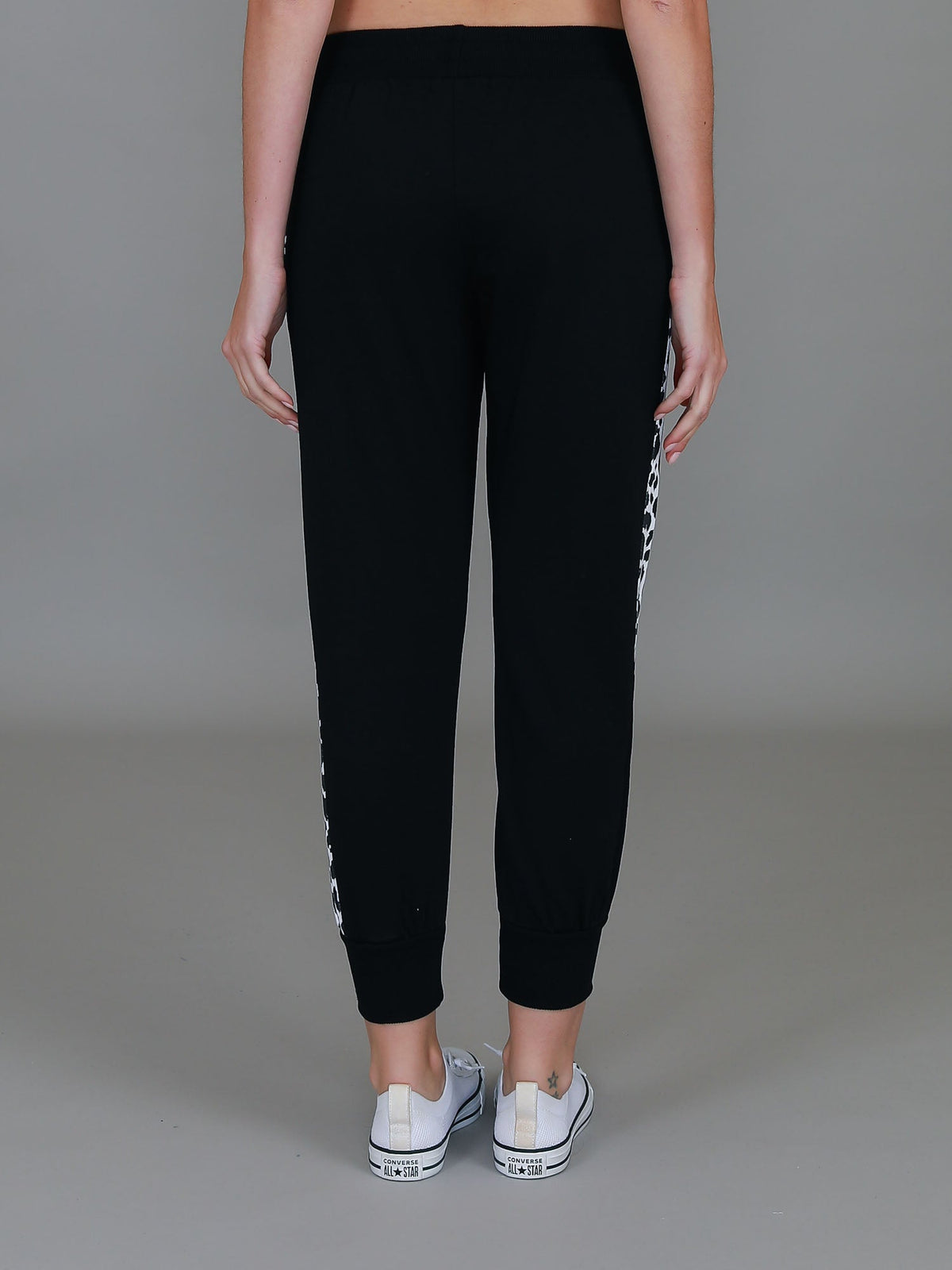Theresa Leopard Panel Sweatpants