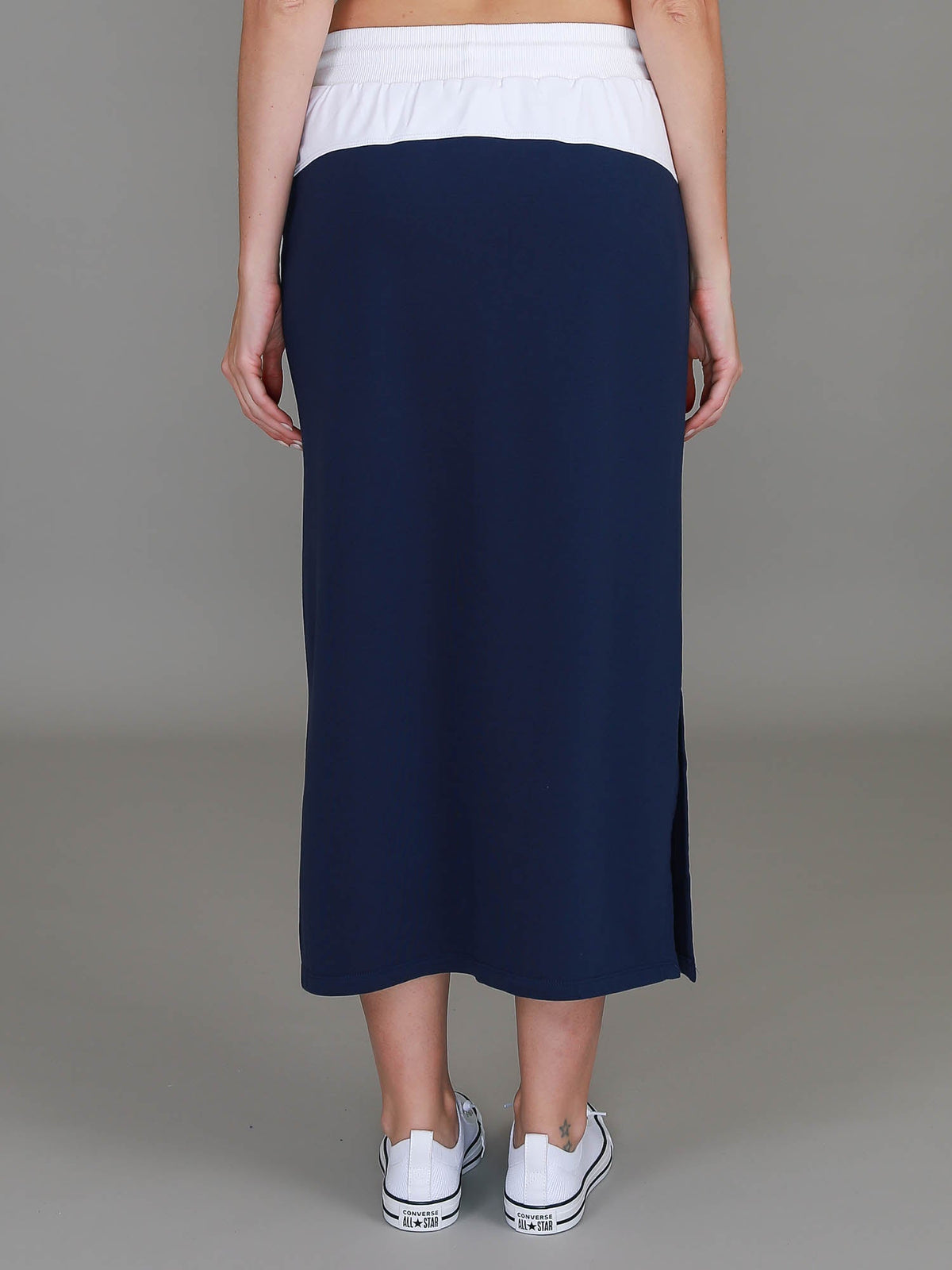 Airlie | Women's Midi Skirt – Cotton French Terry