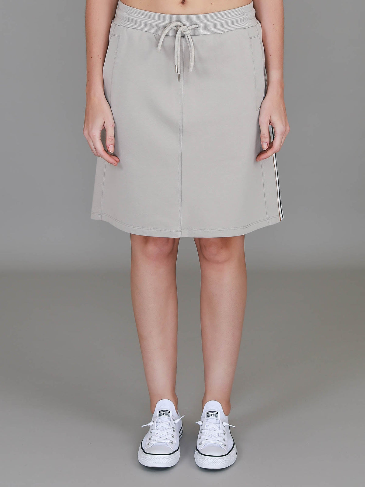 Cher | Women's Stripe Terry Mini Skirt – French Terry