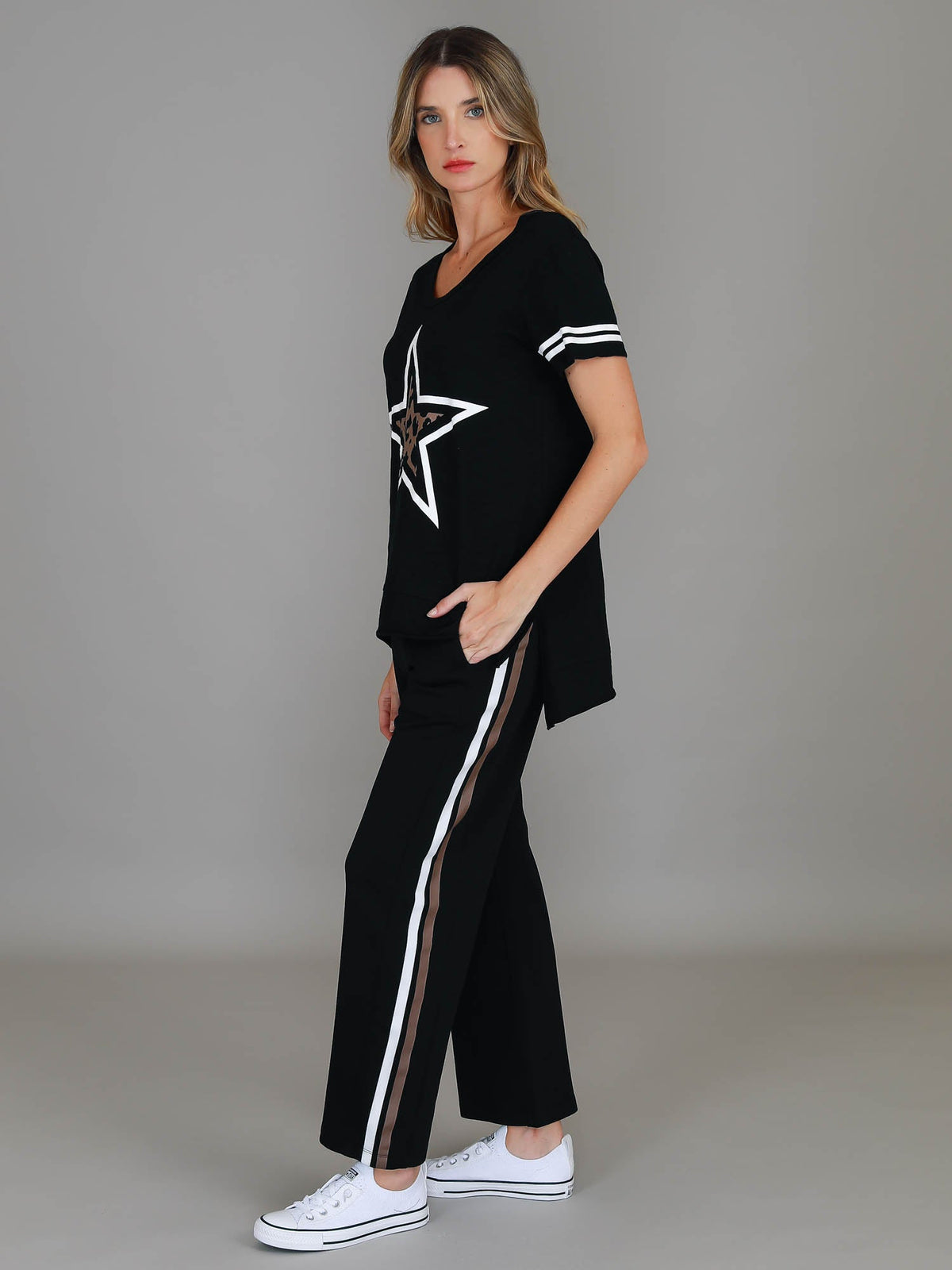 Di | Women's Straight Leg Sweatpants – Cotton French Terry