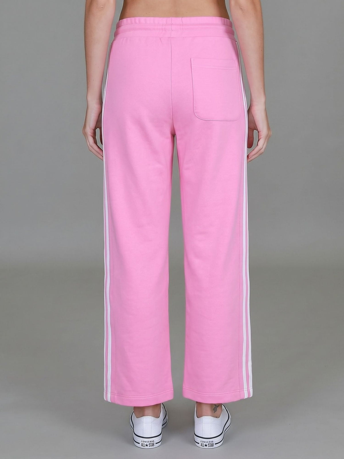 Robin | Women's Stripe Straight Leg Sweatpants – French Terry