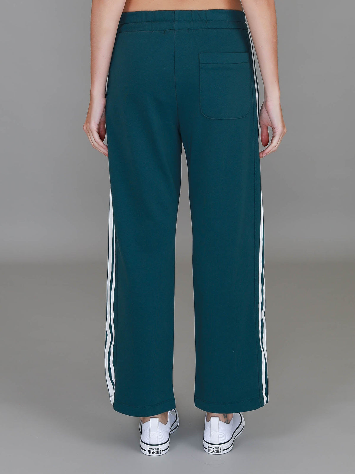 Robin | Women's Stripe Straight Leg Sweatpants – French Terry