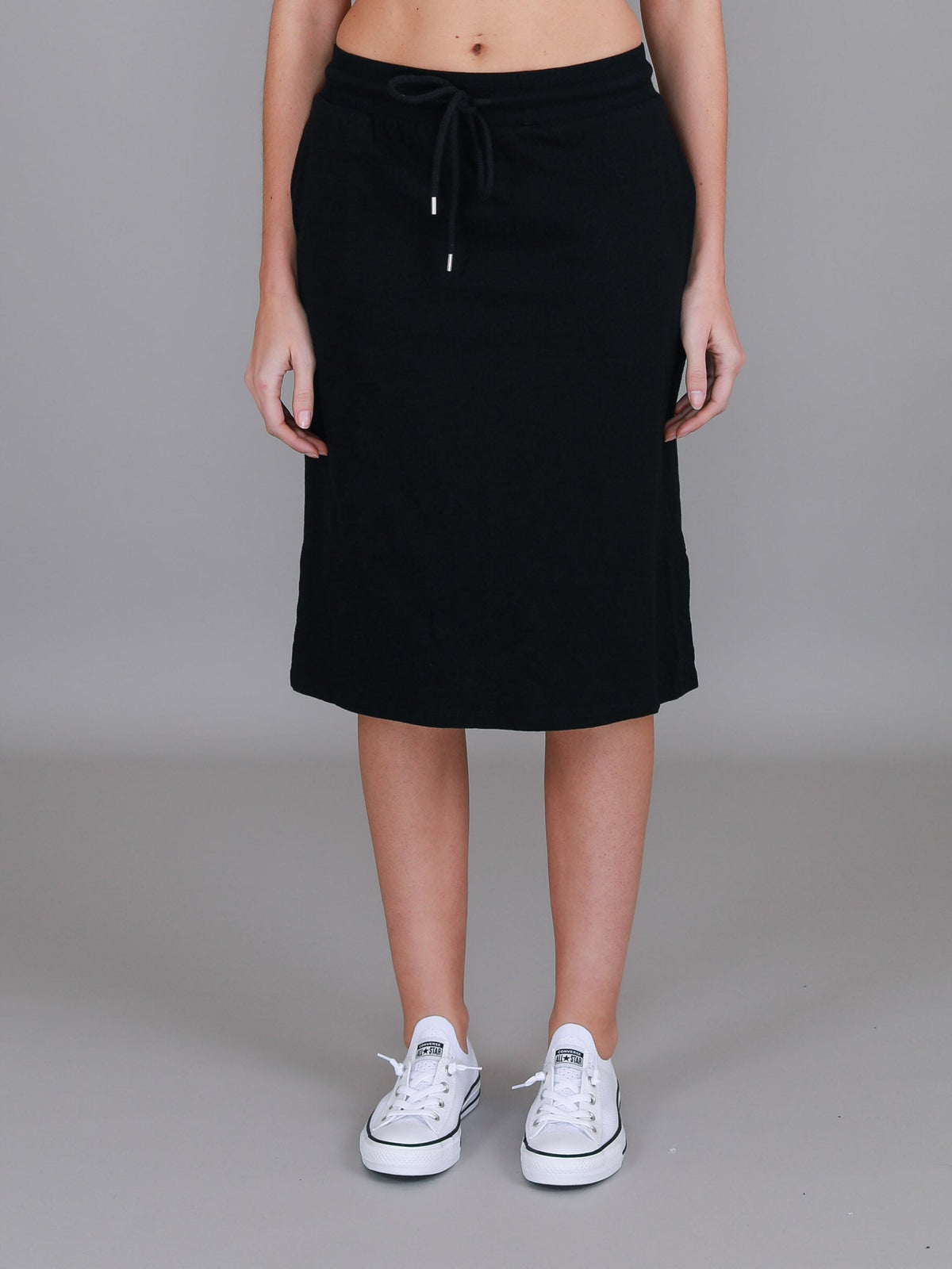 Kiama | Women's Drawstring Pencil Skirt – Cotton Jersey