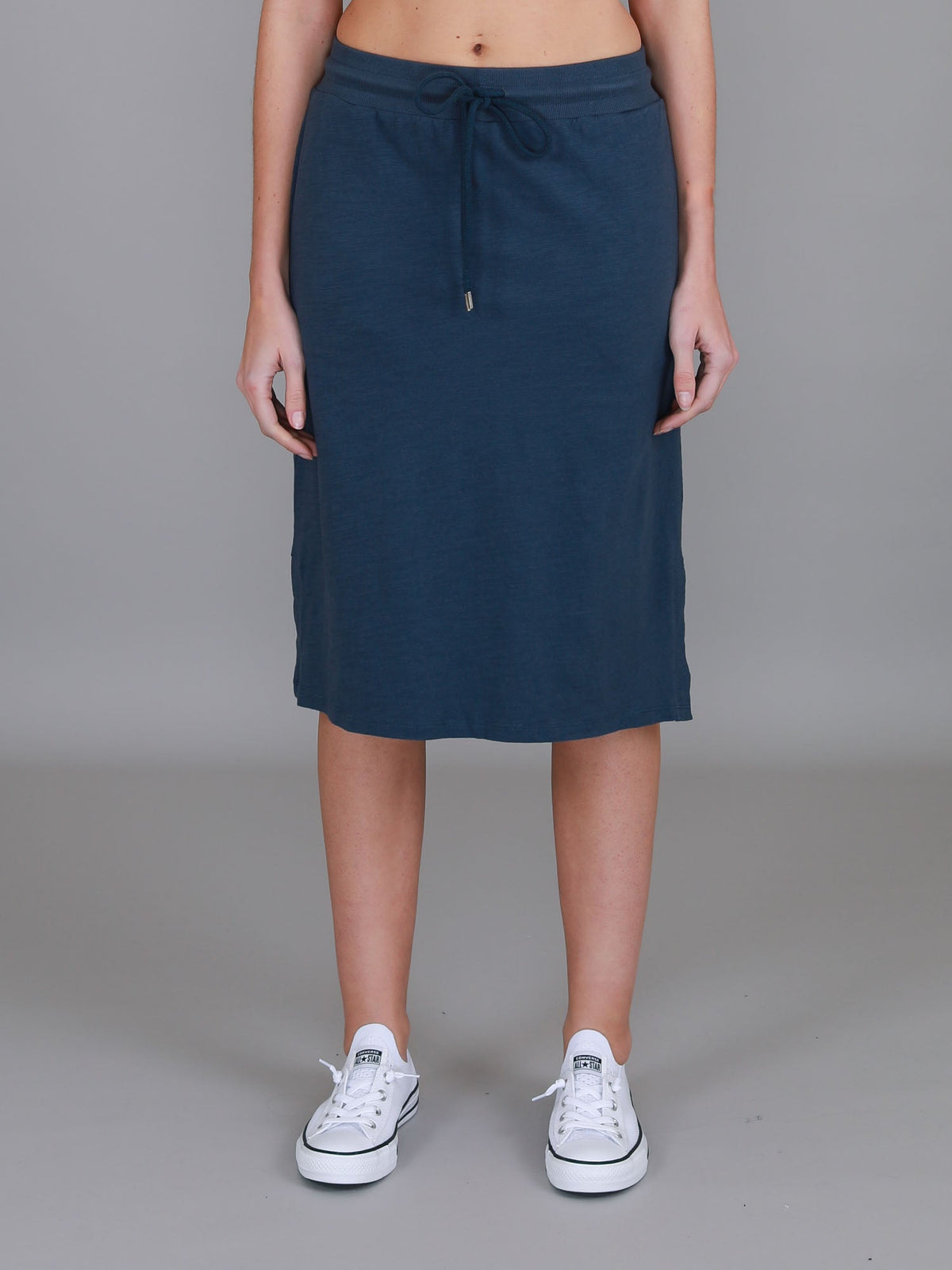 Kiama | Women's Drawstring Pencil Skirt – Cotton Jersey