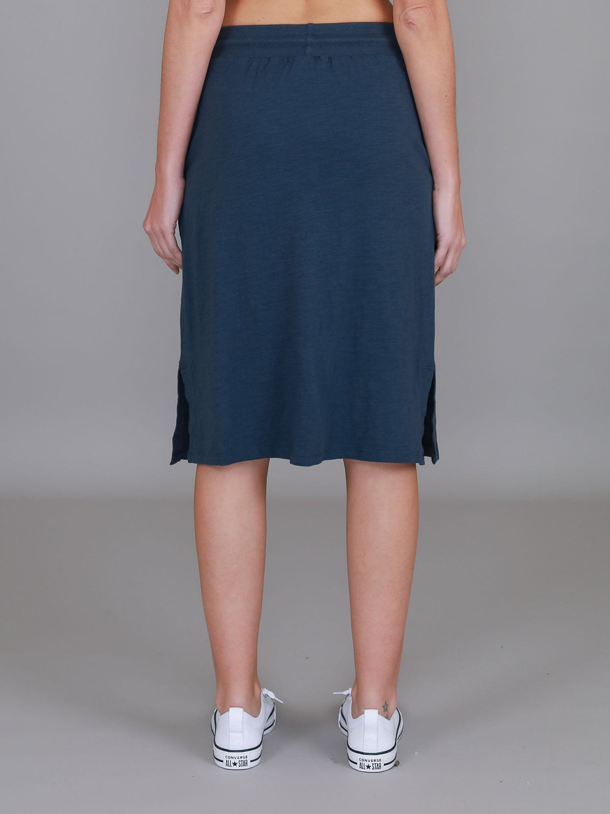 Kiama | Women's Drawstring Pencil Skirt – Cotton Jersey