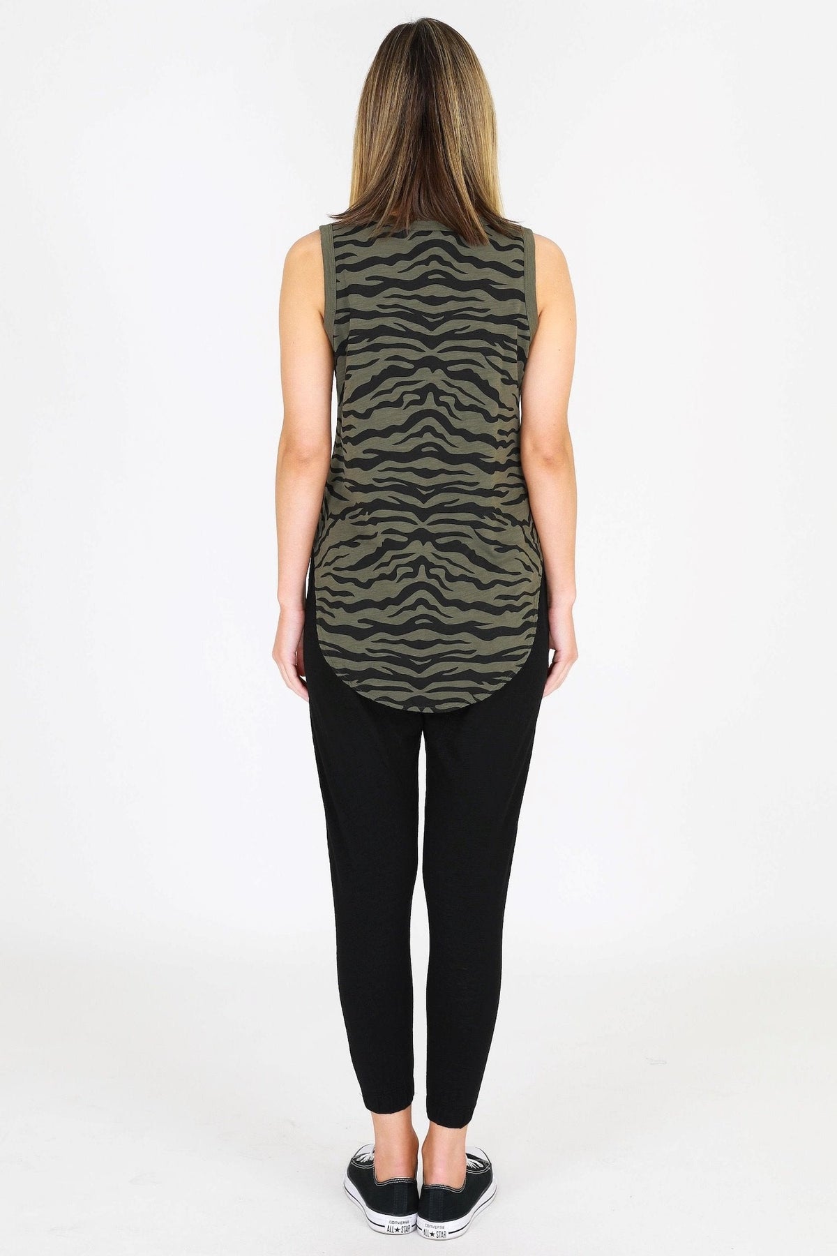 Eloise Zebra Print Tank Top (Sale)